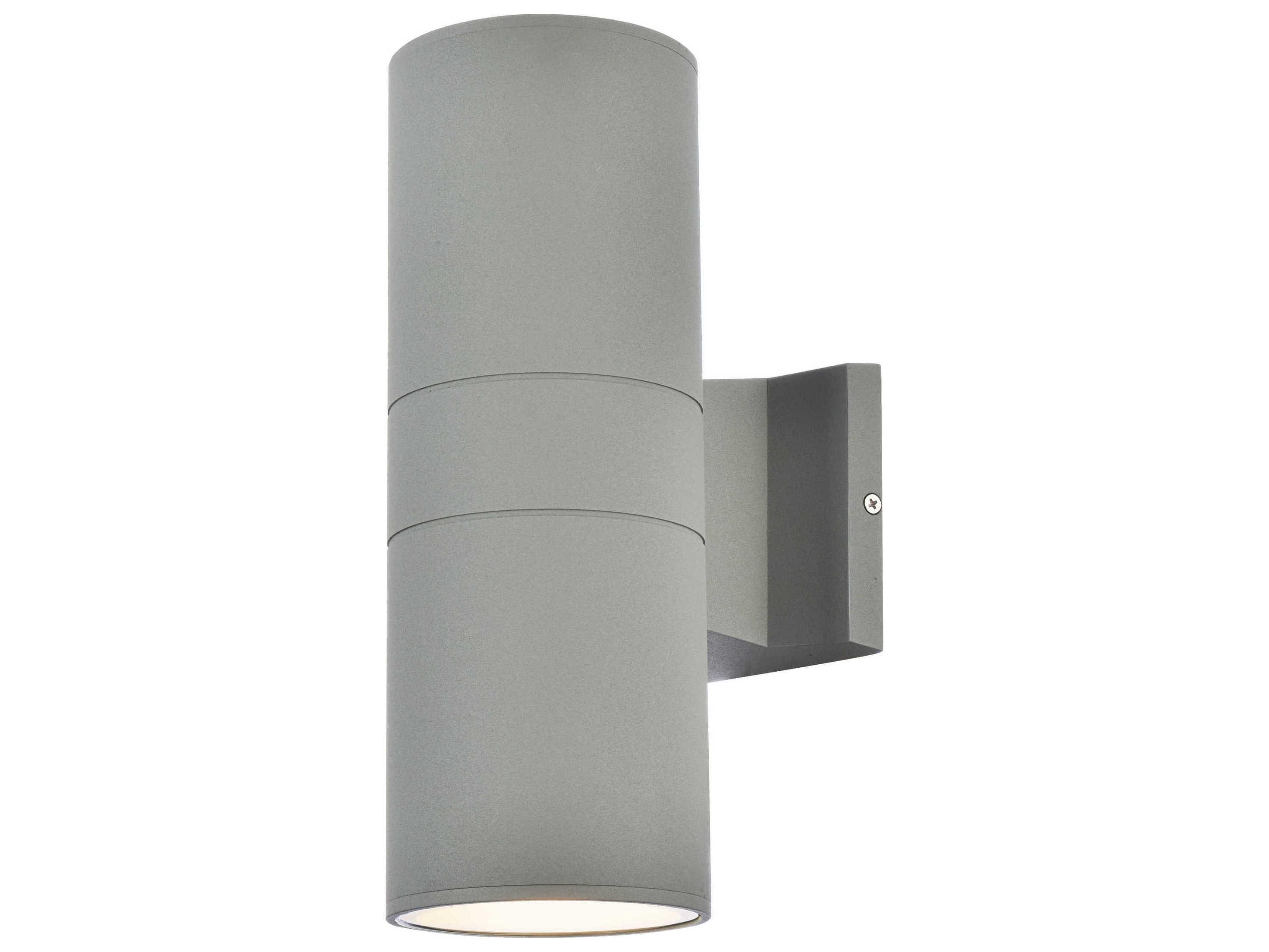 Elegant Lighting Raine Glass LED Outdoor Wall Light
