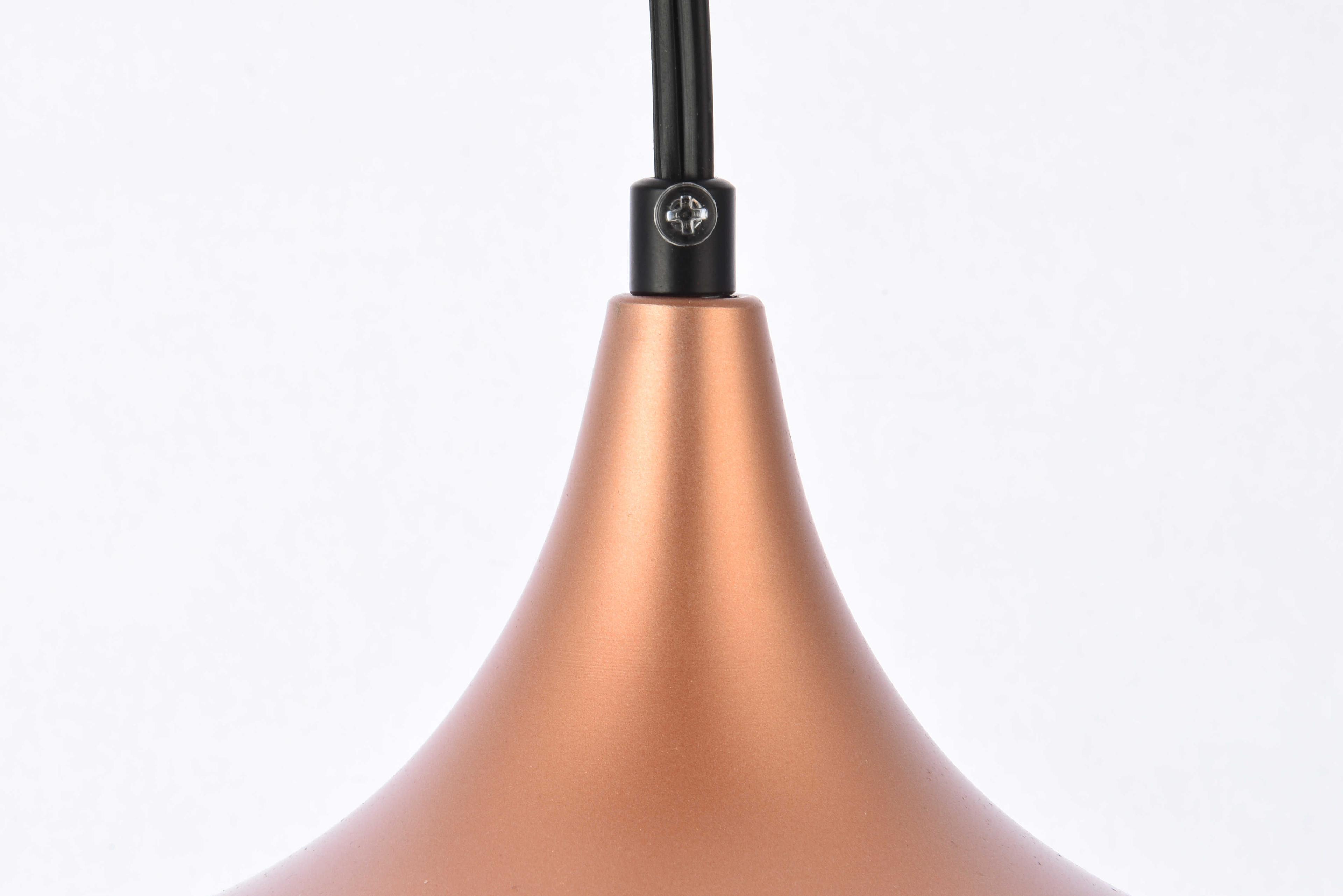 Elegant Lighting Nora 1-Light Honey Gold Bowl Pendant