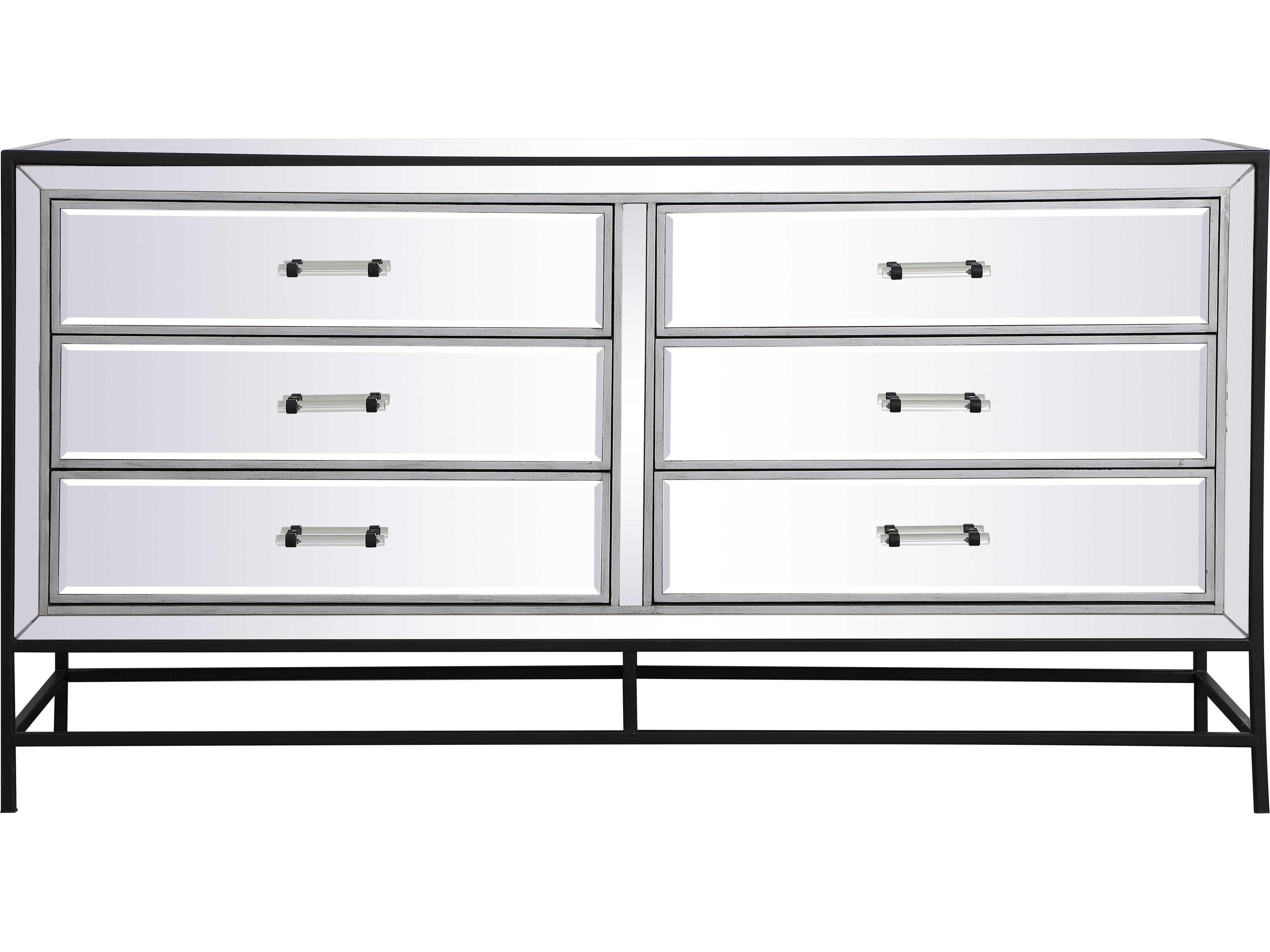 Elegant Lighting Beau 6-Drawers Double Dresser