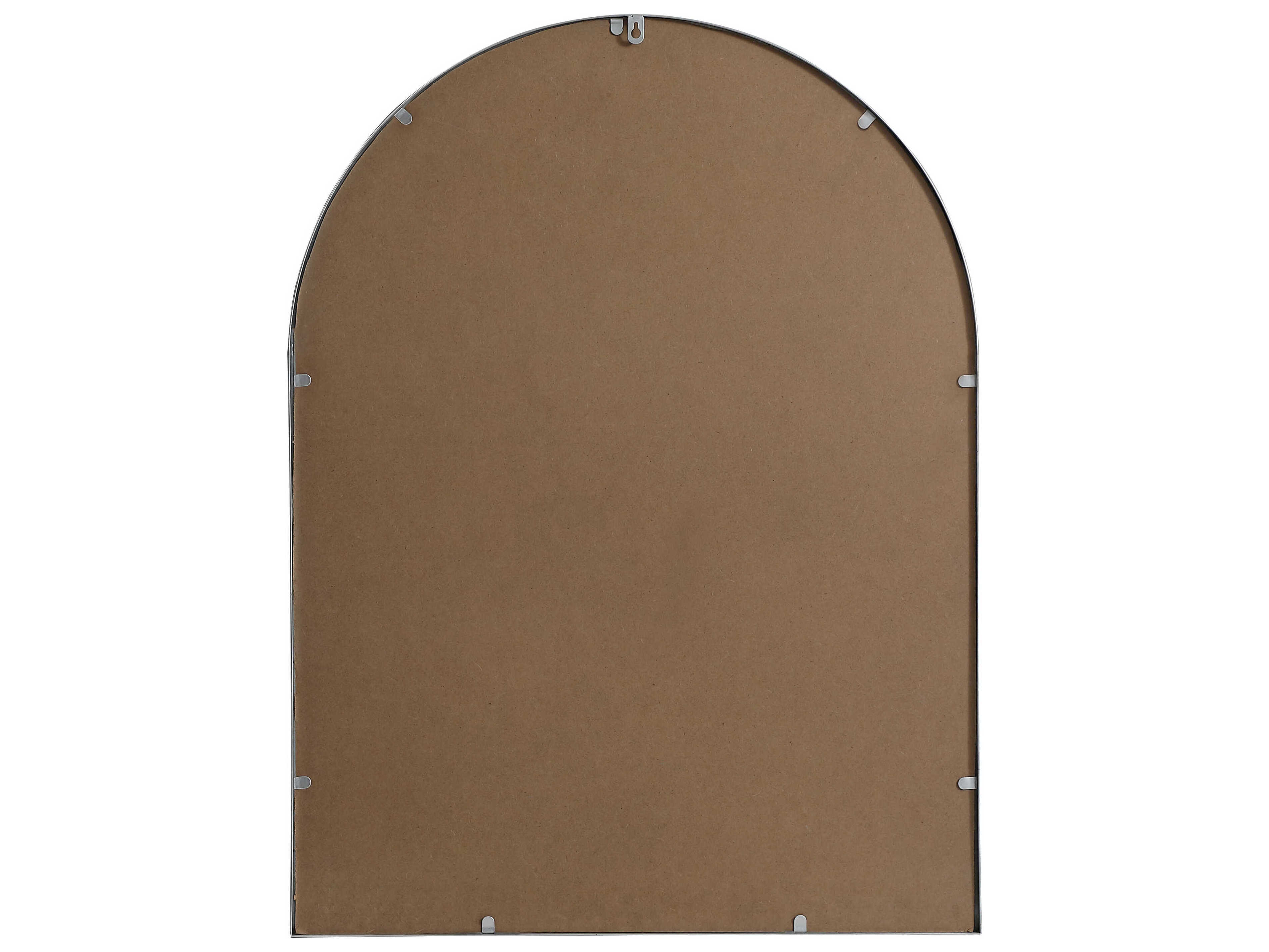 Elegant Lighting Ayra Silver Arch Wall Mirror