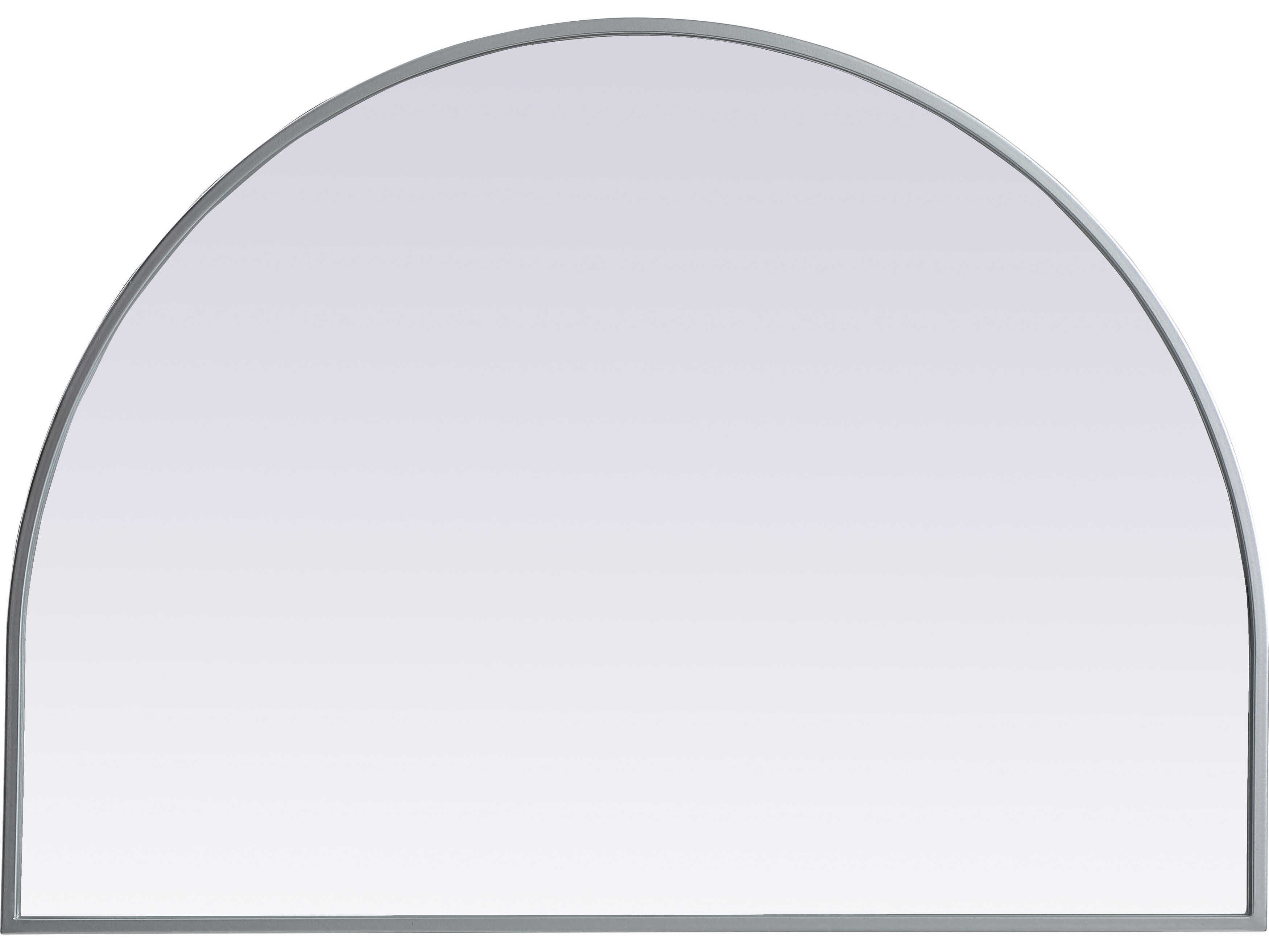 Elegant Lighting Ayra Silver Arch Wall Mirror