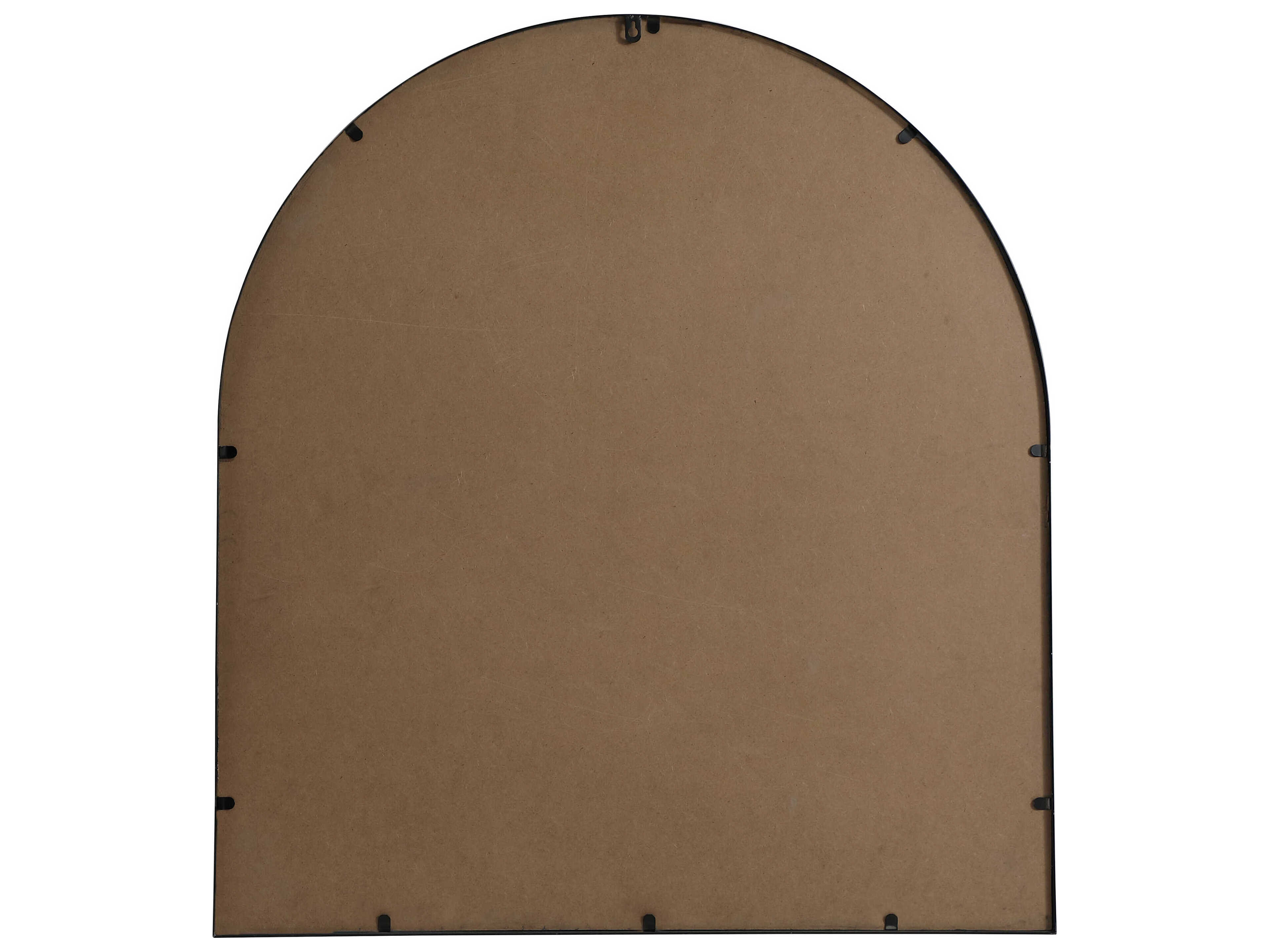 Elegant Lighting Ayra Black Arch Wall Mirror