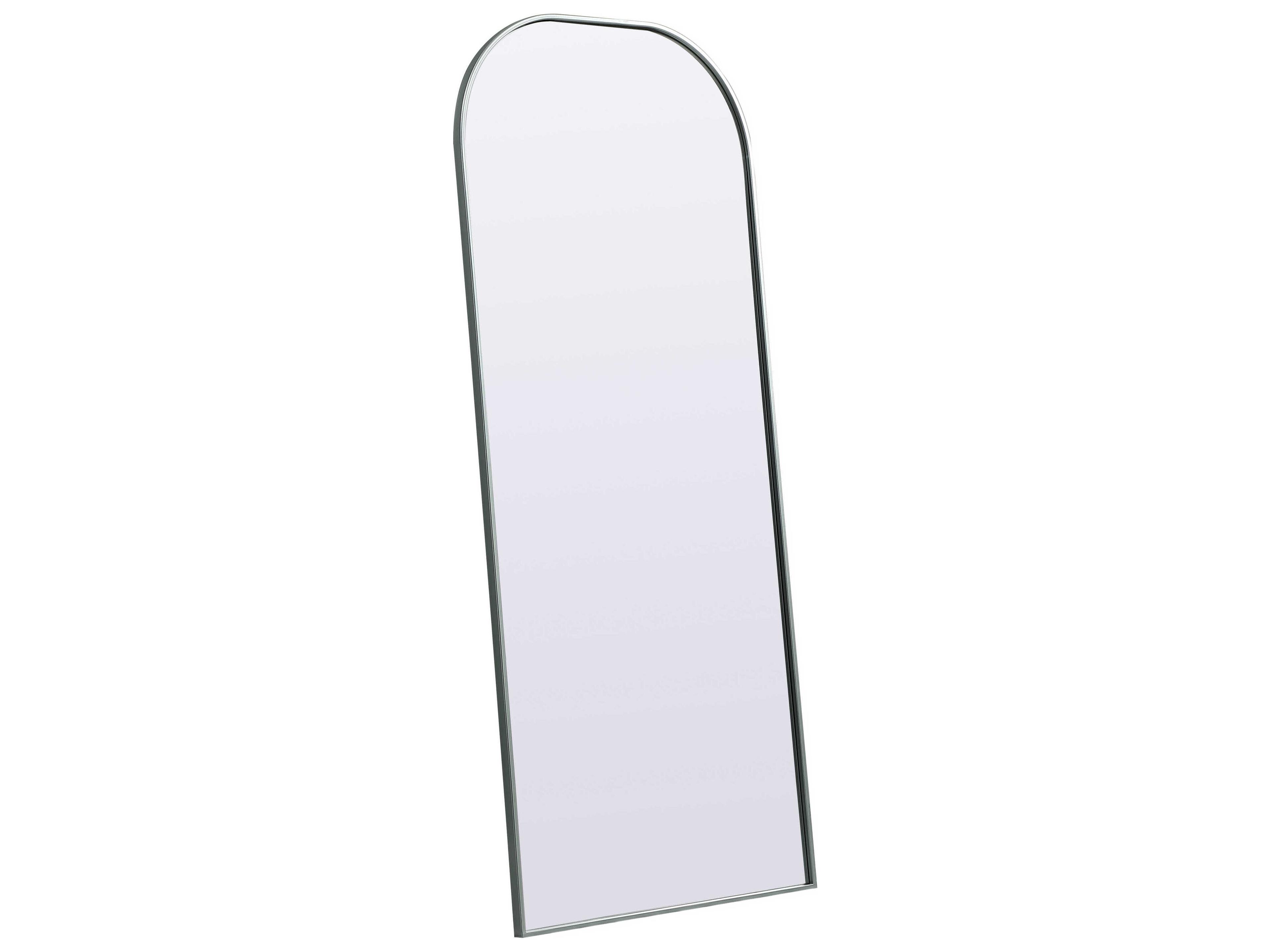Elegant Lighting Blaire Silver Arch Floor Mirror