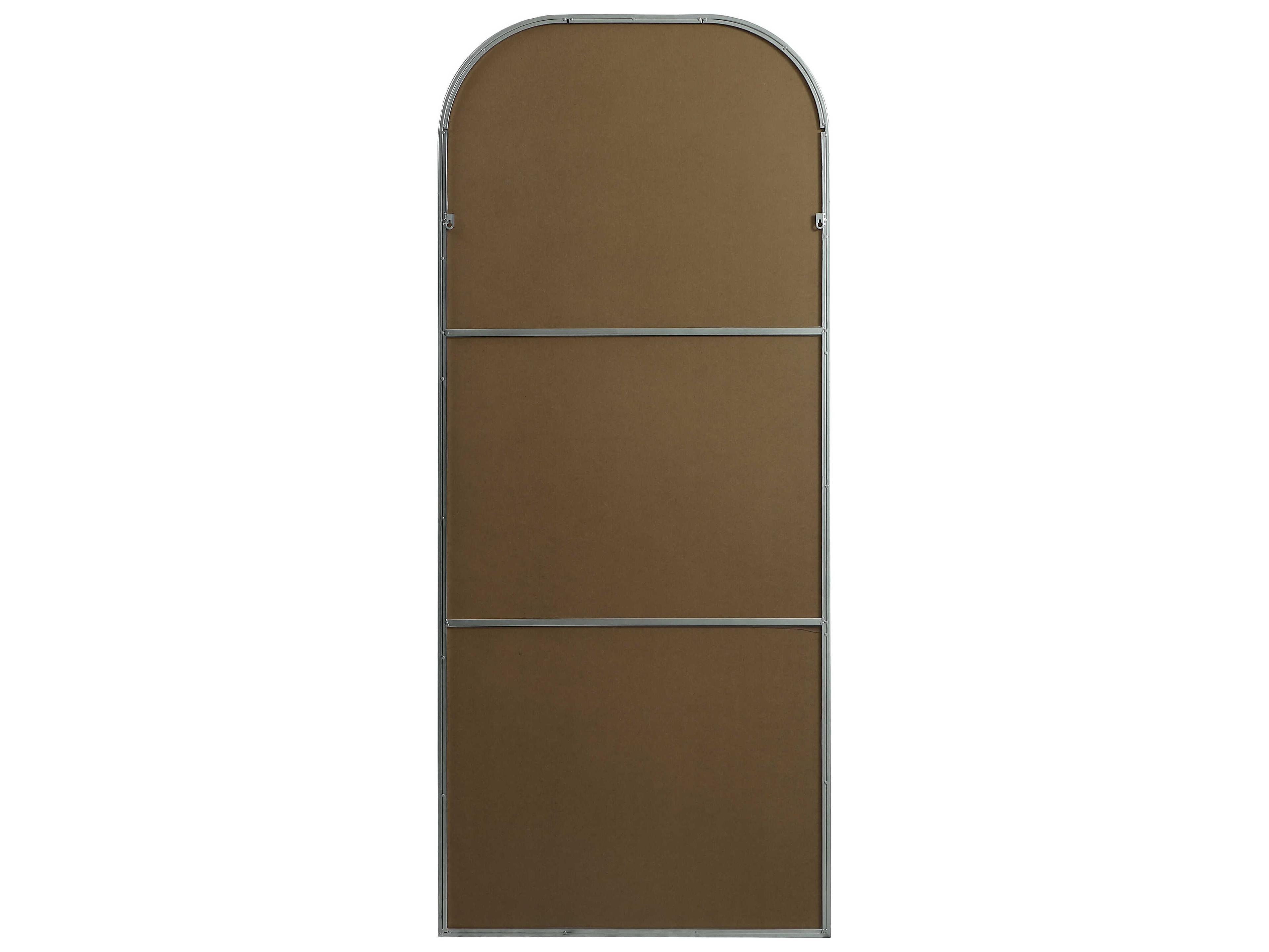 Elegant Lighting Blaire Silver Arch Floor Mirror