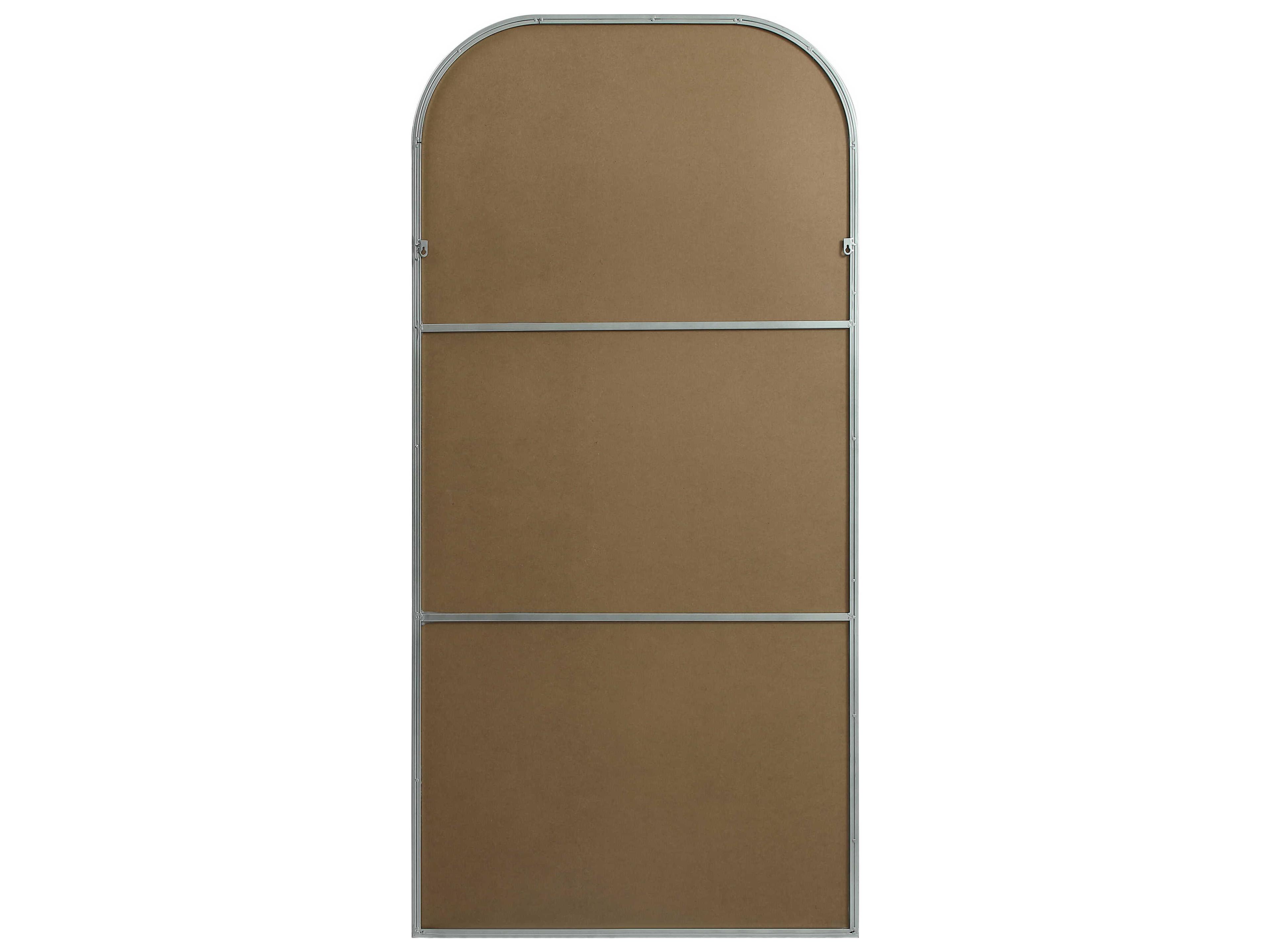 Elegant Lighting Blaire Silver Arch Floor Mirror