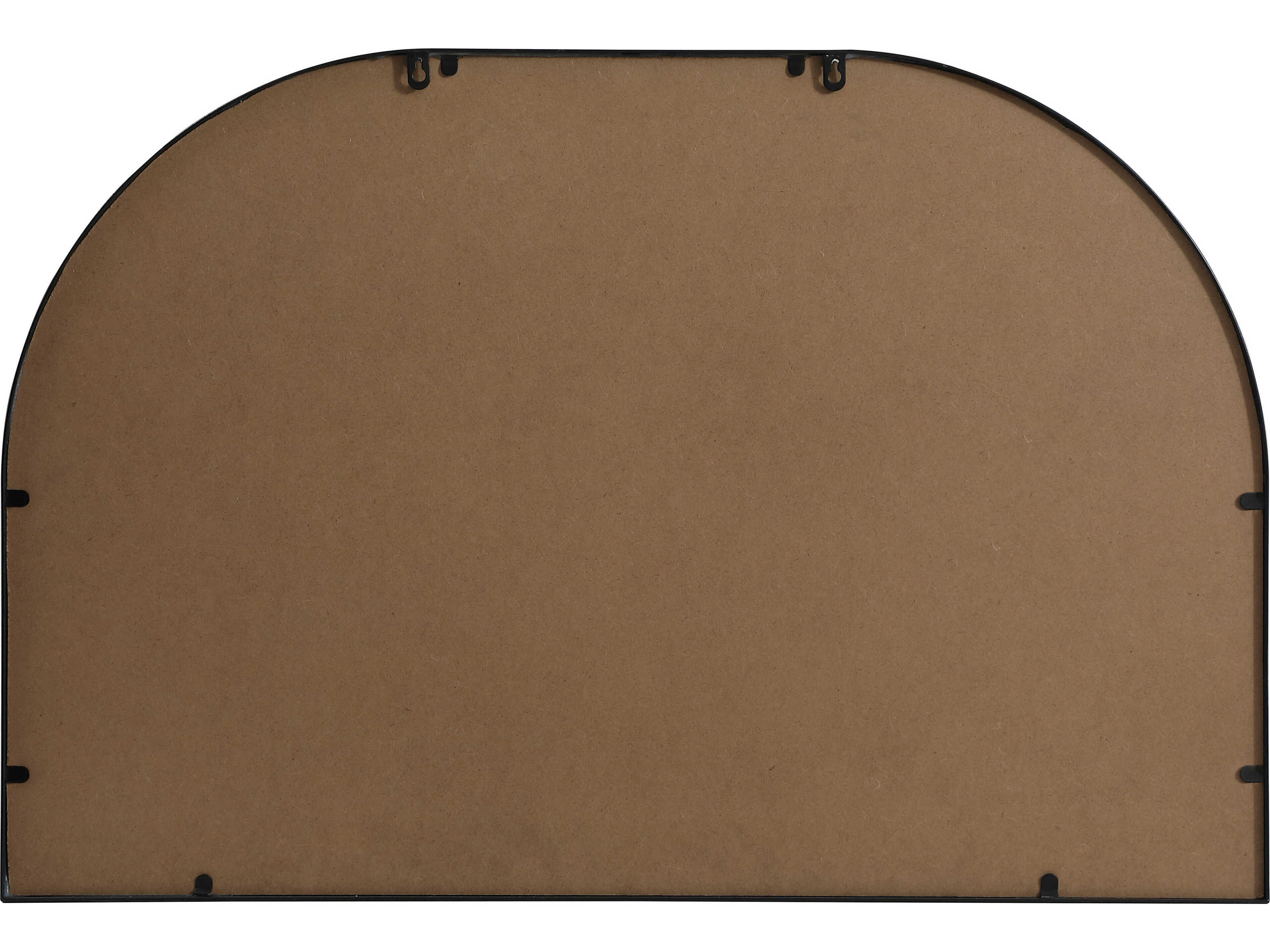 Elegant Lighting Blaire Black Arch Wall Mirror