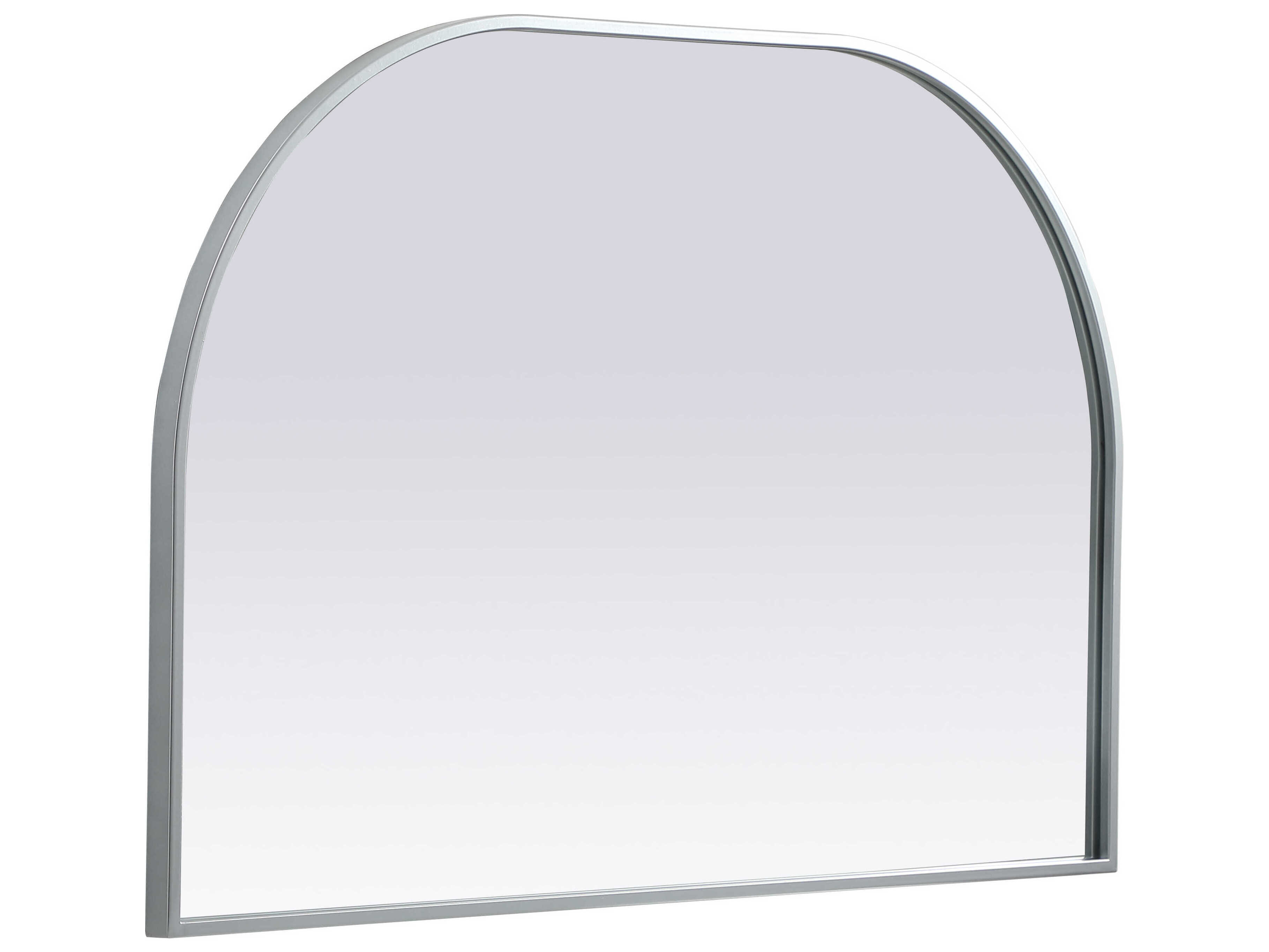 Elegant Lighting Blaire Silver Arch Wall Mirror