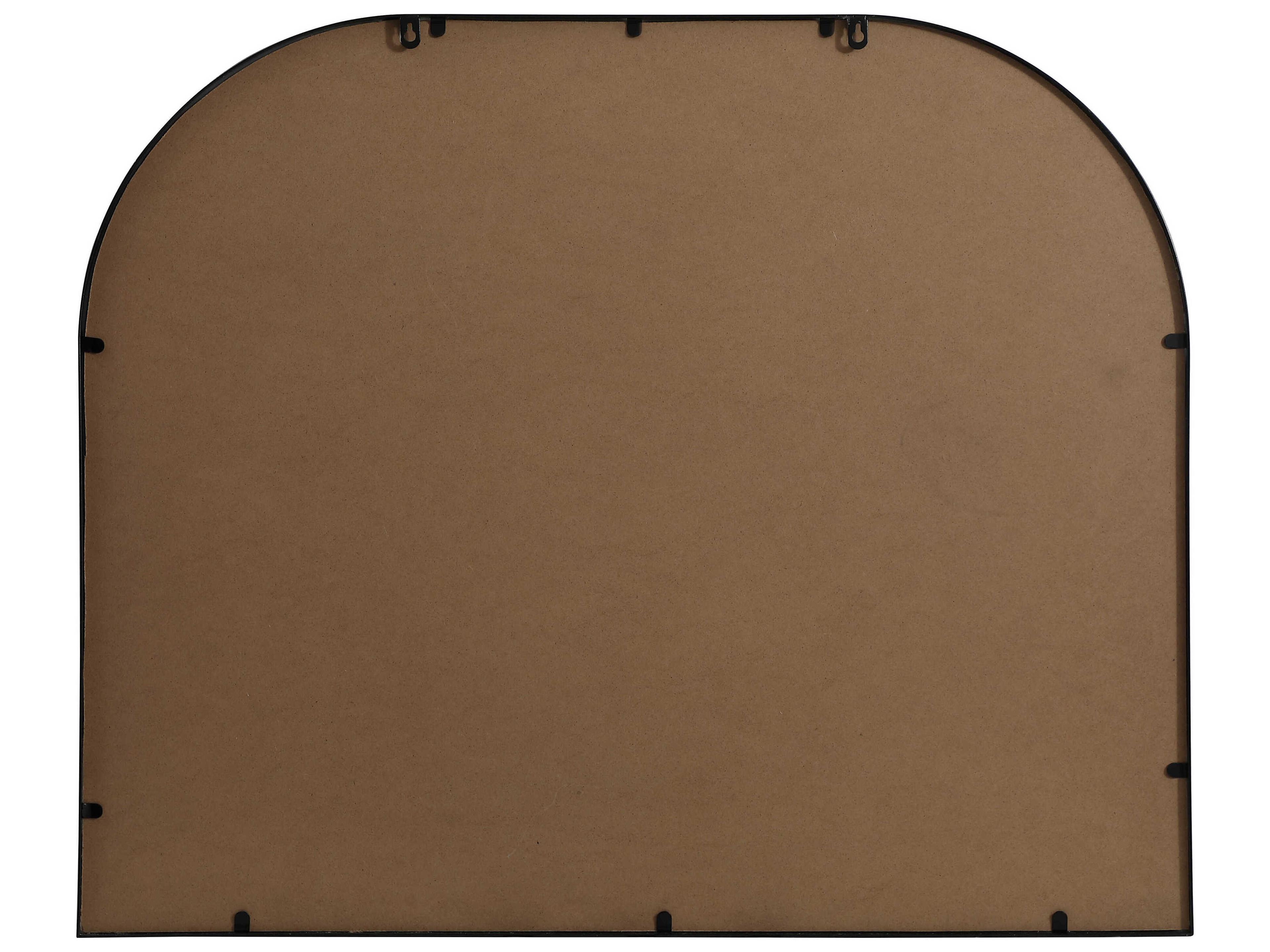 Elegant Lighting Blaire Black Arch Wall Mirror