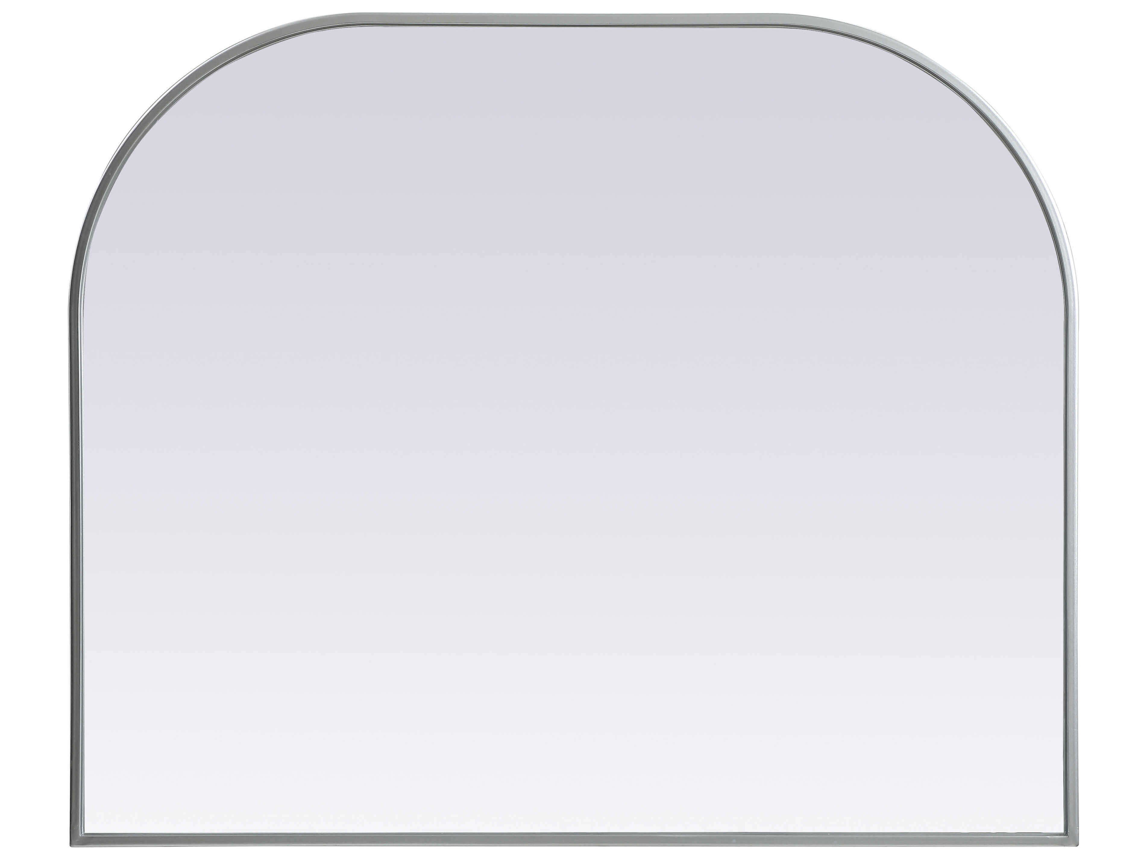 Elegant Lighting Blaire Silver Arch Wall Mirror