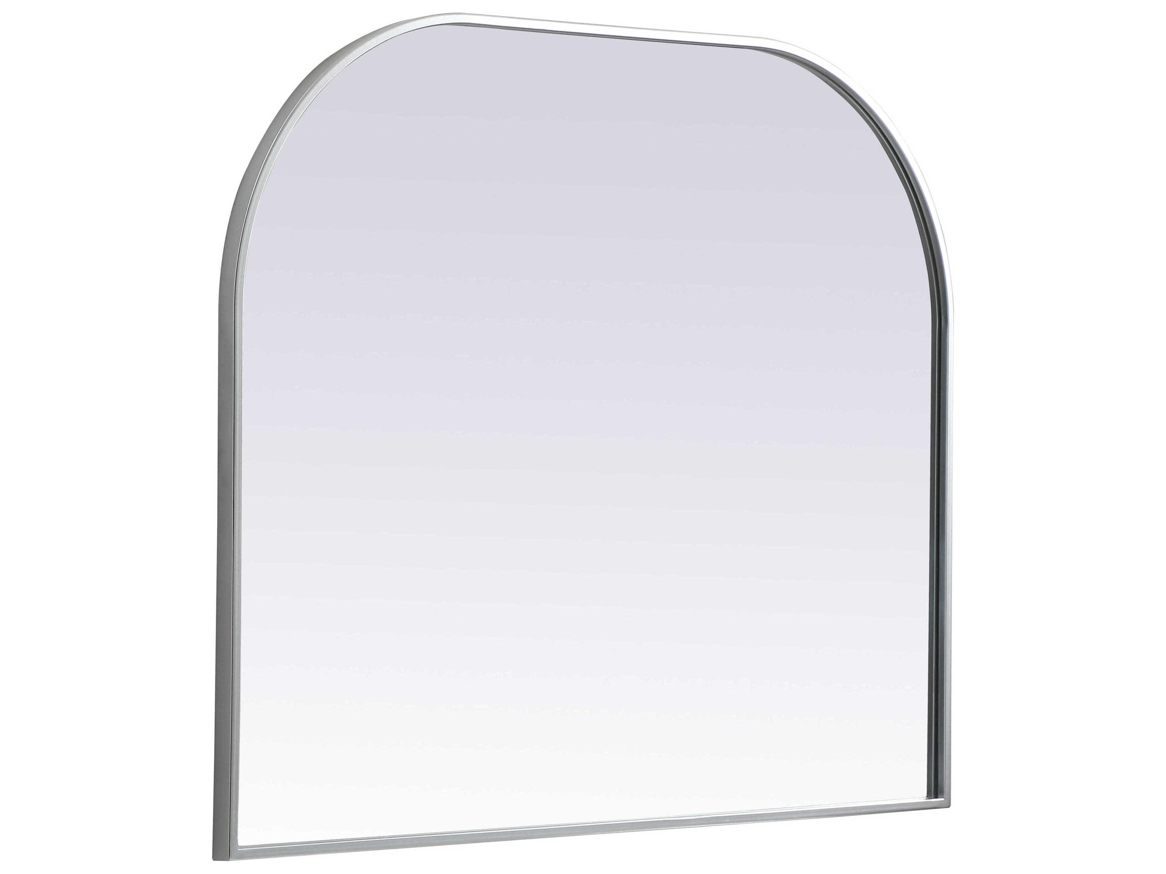 Elegant Lighting Blaire Silver Arch Wall Mirror
