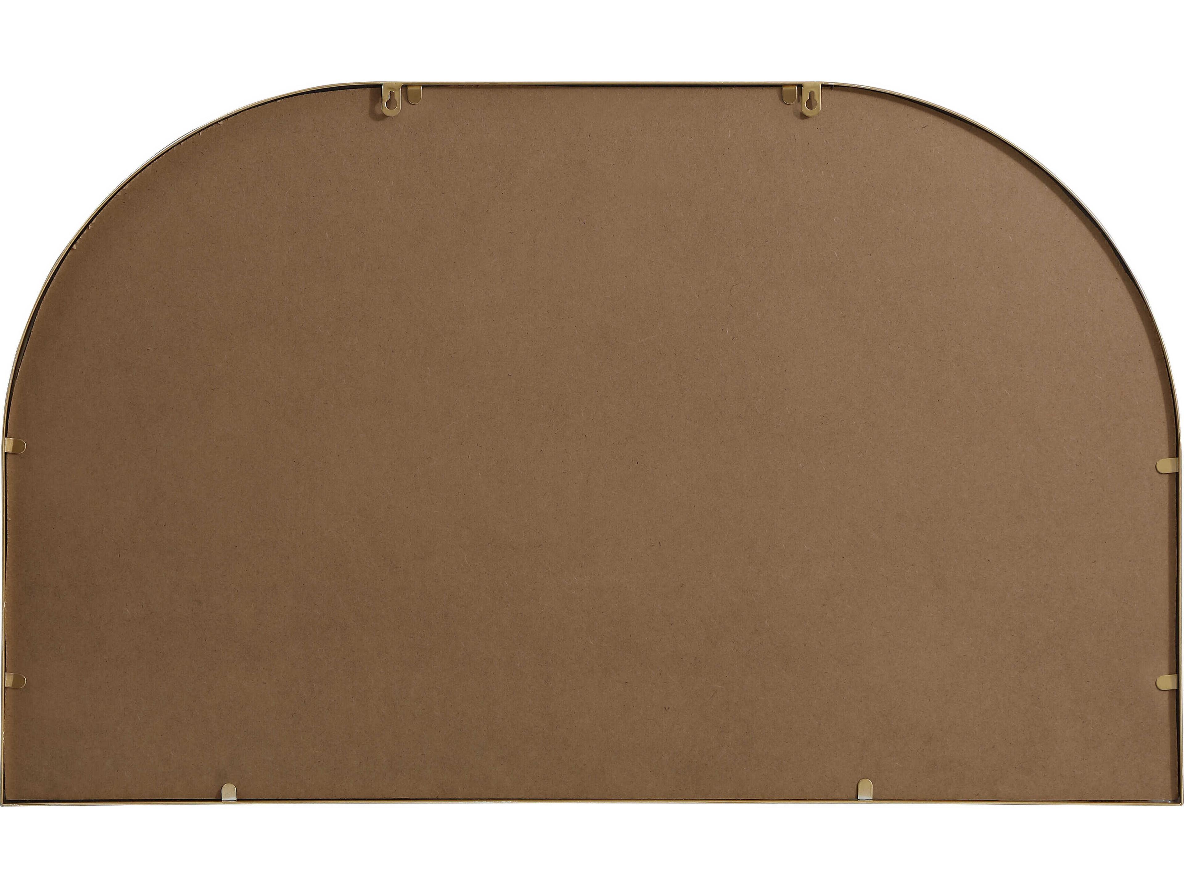 Elegant Lighting Blaire Brass Arch Wall Mirror