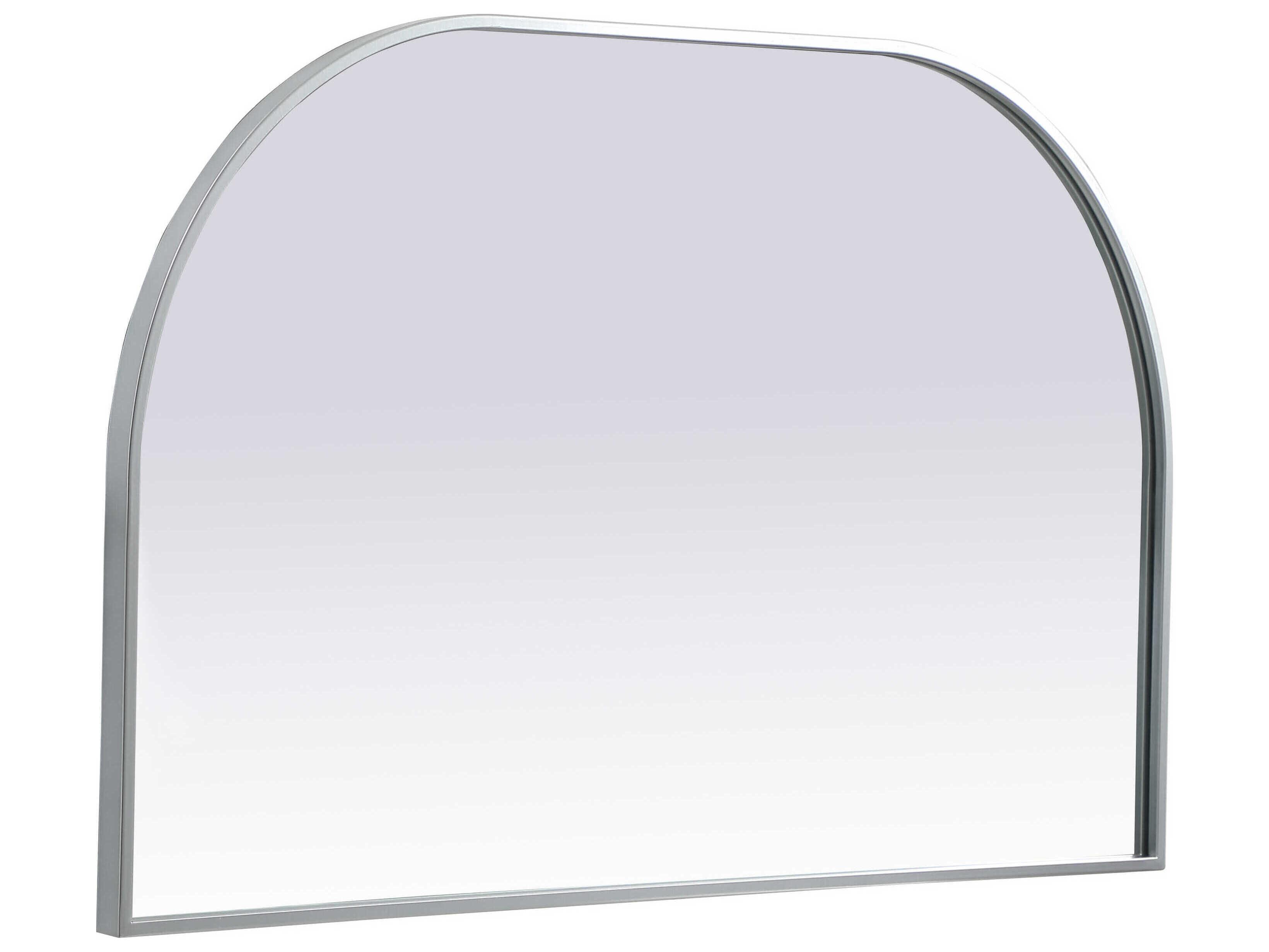 Elegant Lighting Blaire Silver Arch Wall Mirror