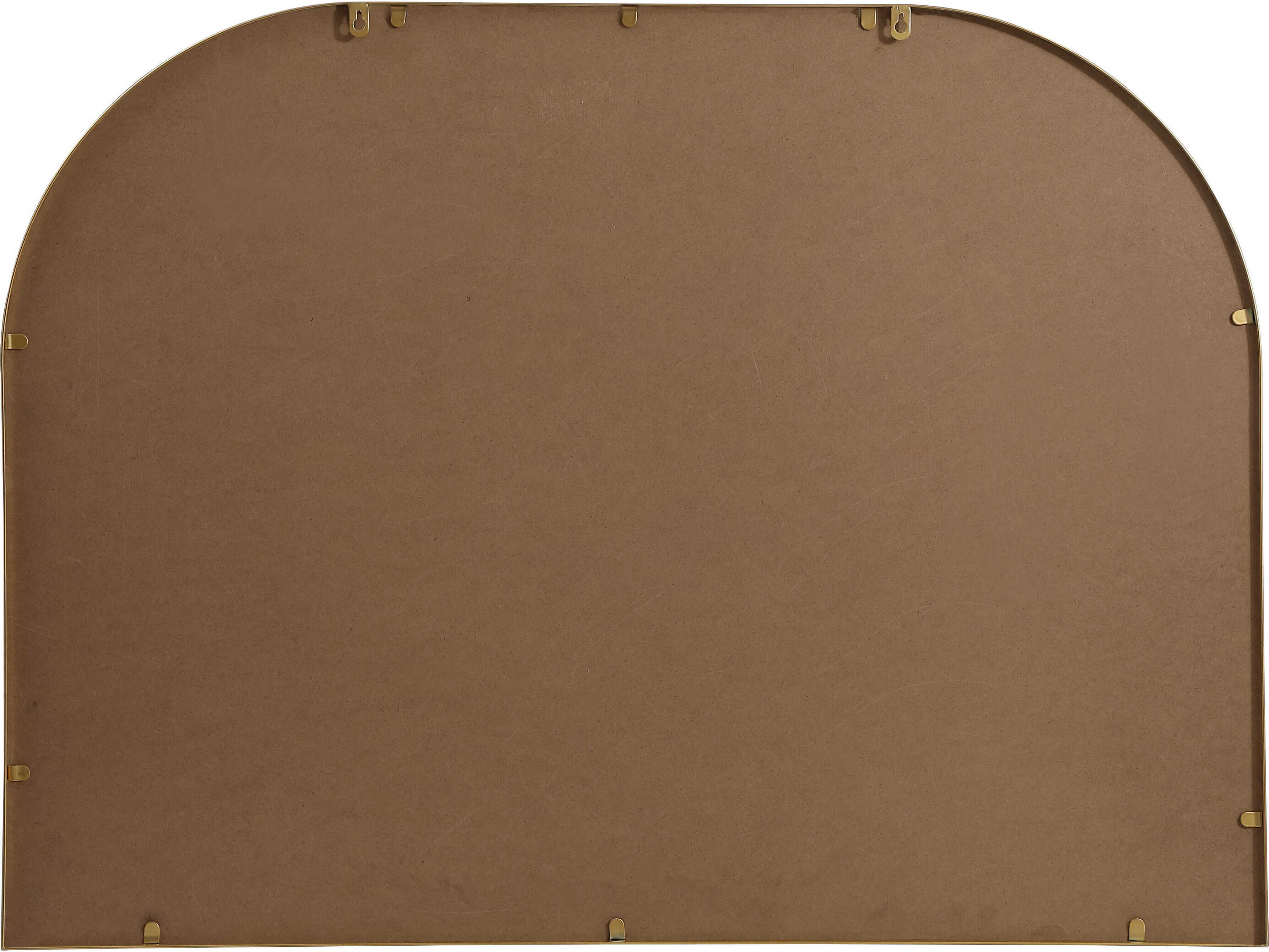 Elegant Lighting Blaire Brass Arch Wall Mirror