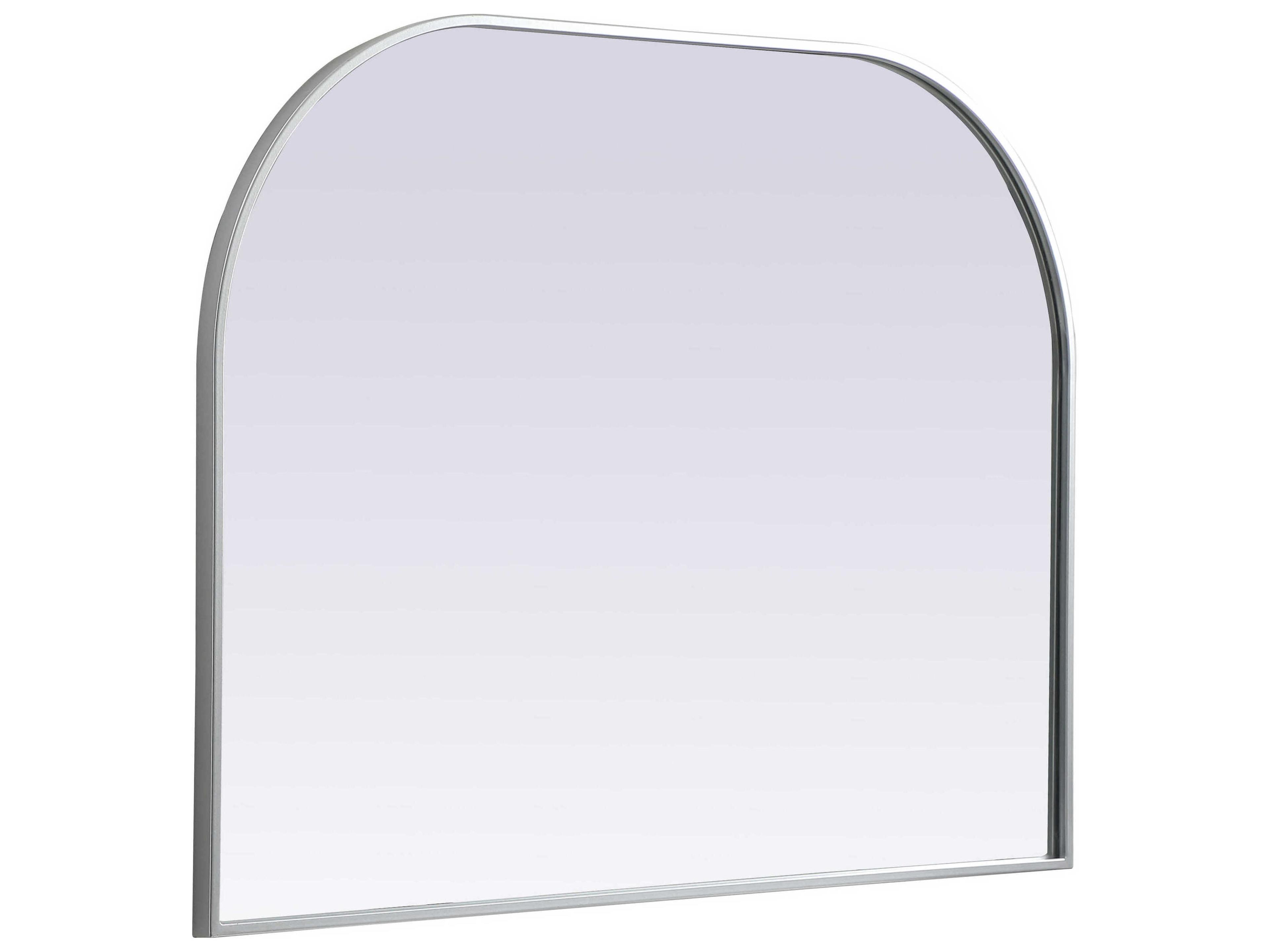 Elegant Lighting Blaire Silver Arch Wall Mirror