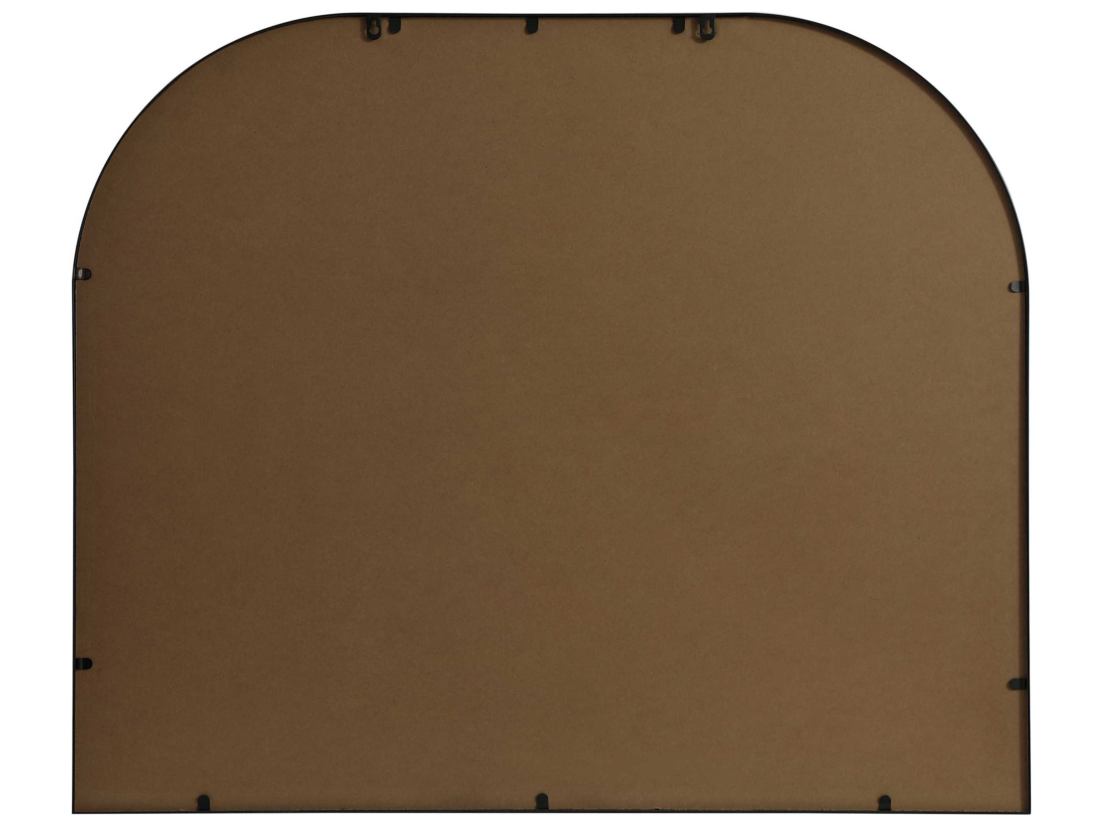 Elegant Lighting Blaire Black Arch Wall Mirror