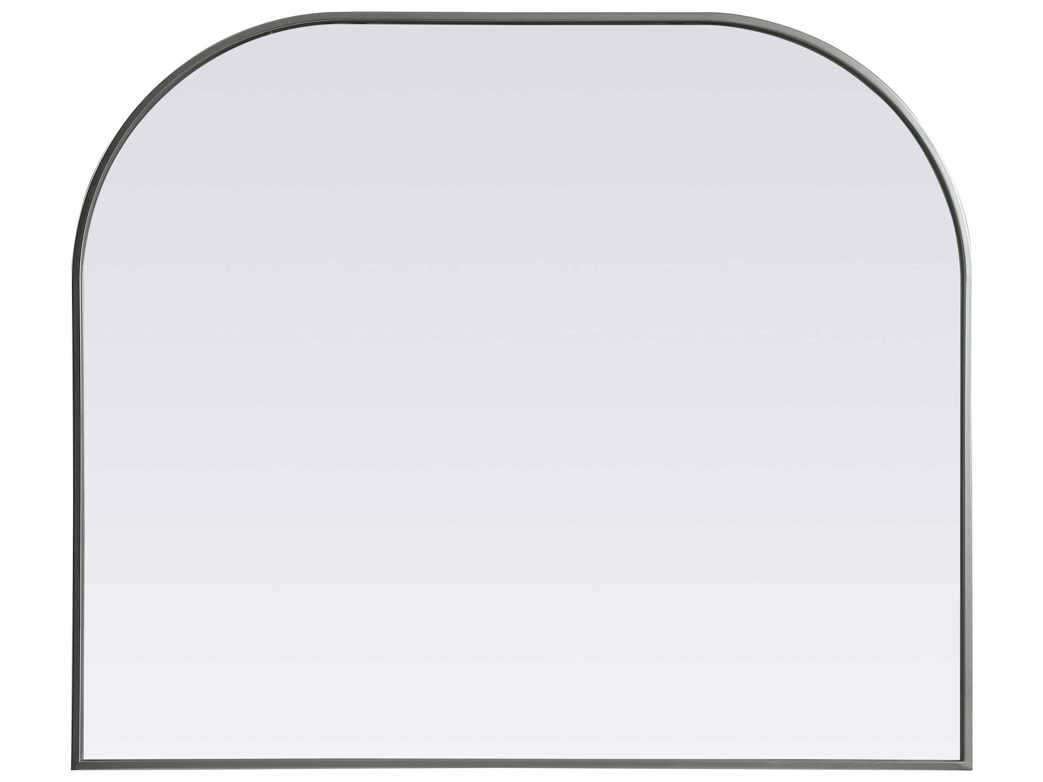 Elegant Lighting Blaire Silver Arch Wall Mirror