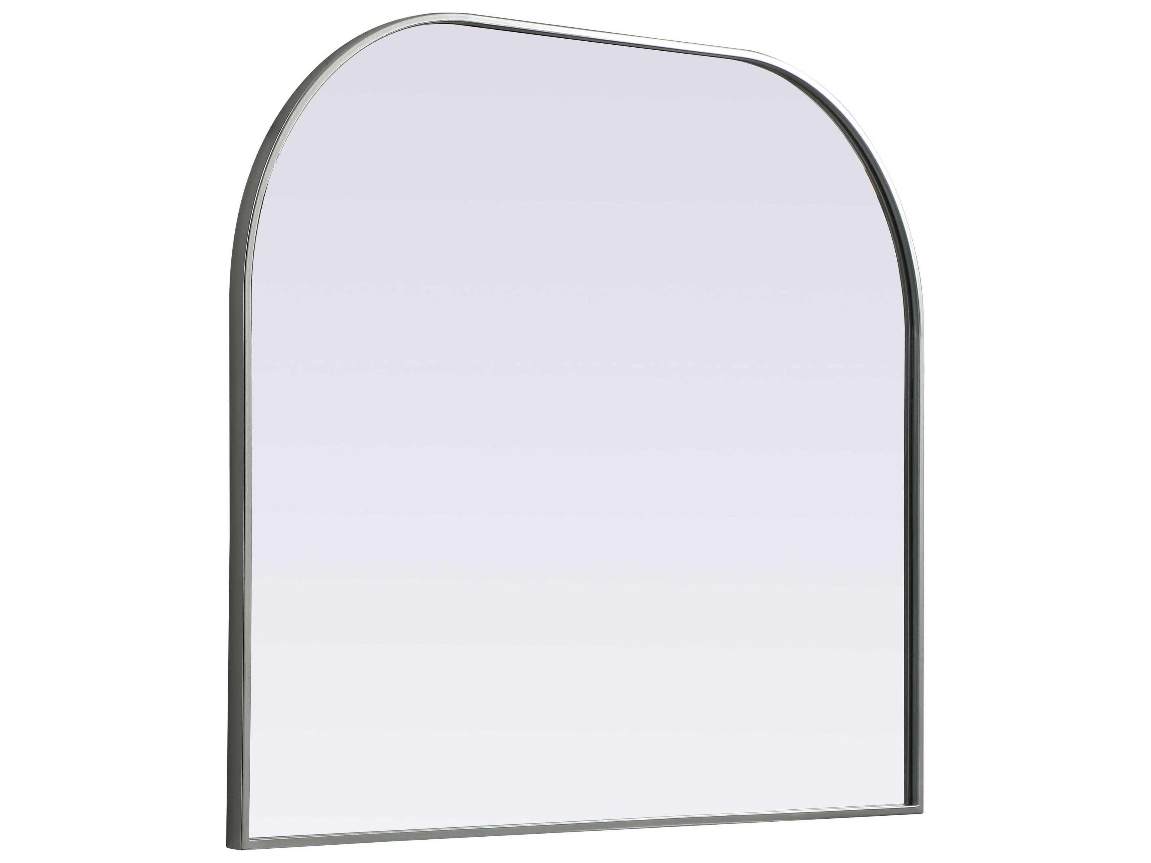 Elegant Lighting Blaire Silver Arch Wall Mirror
