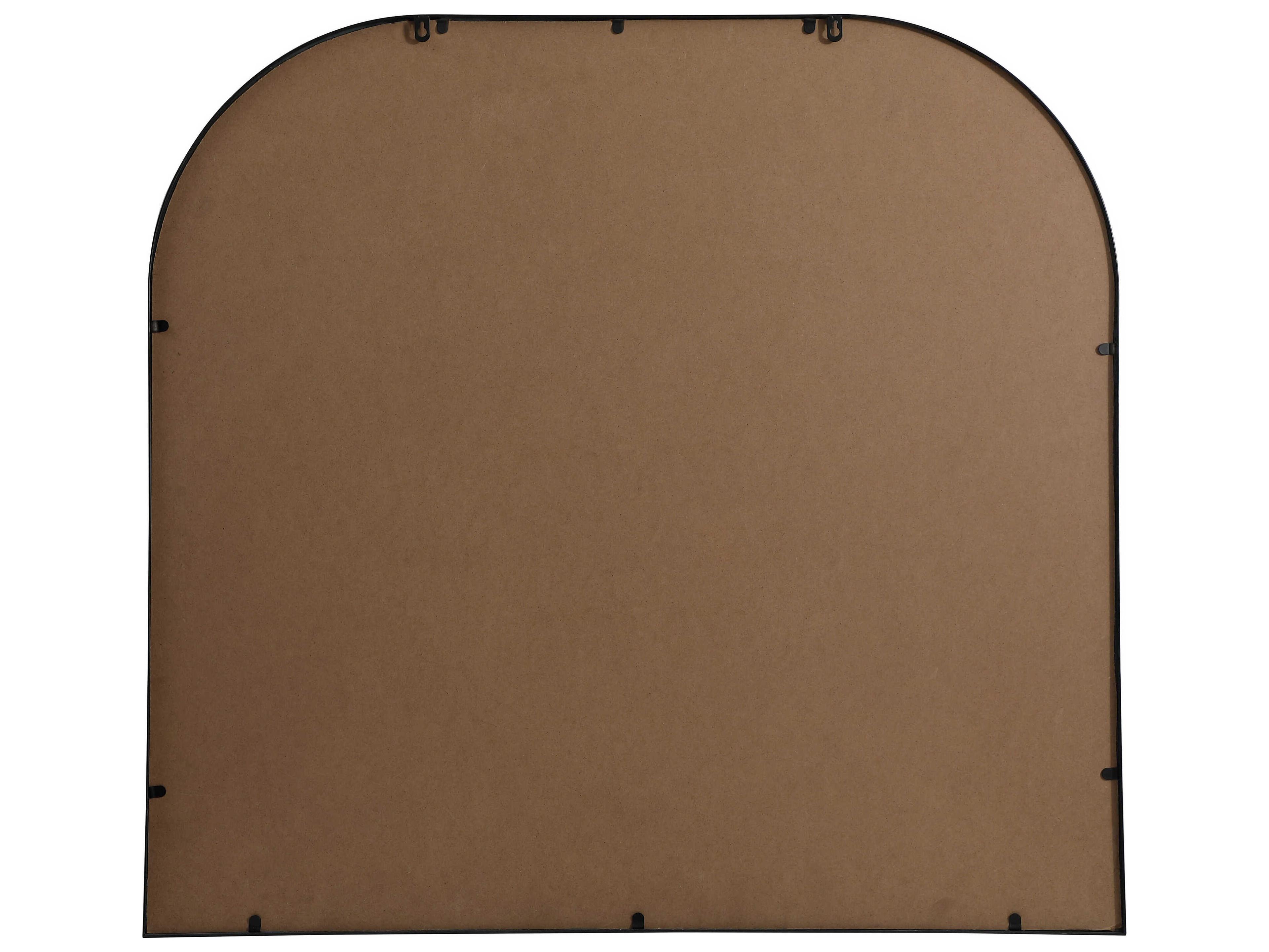 Elegant Lighting Blaire Black Arch Wall Mirror