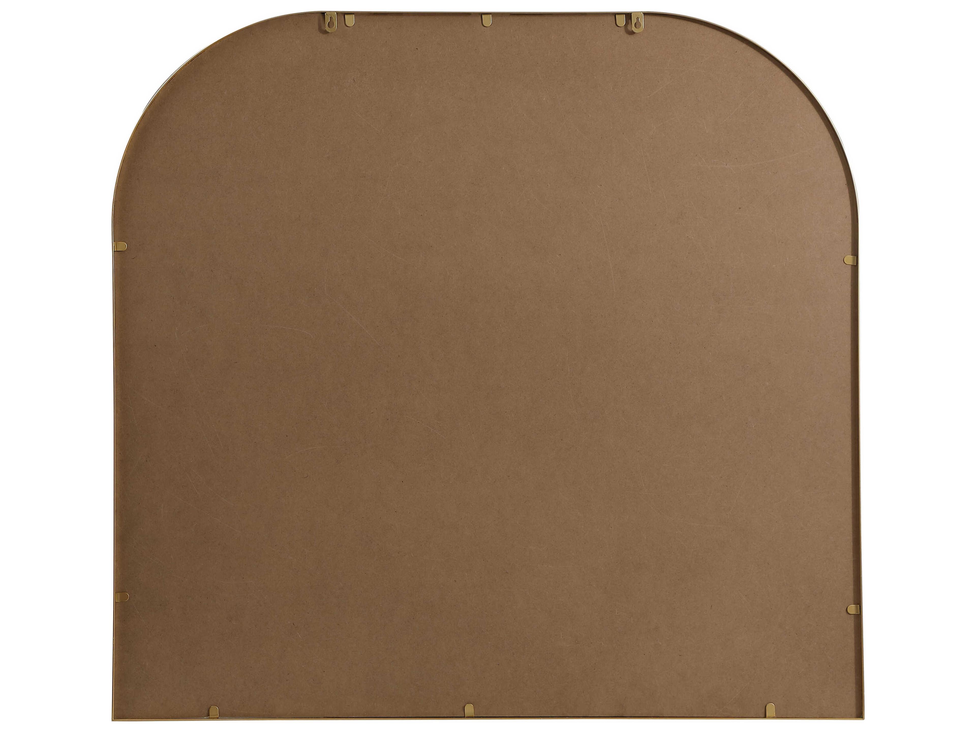 Elegant Lighting Blaire Brass Arch Wall Mirror