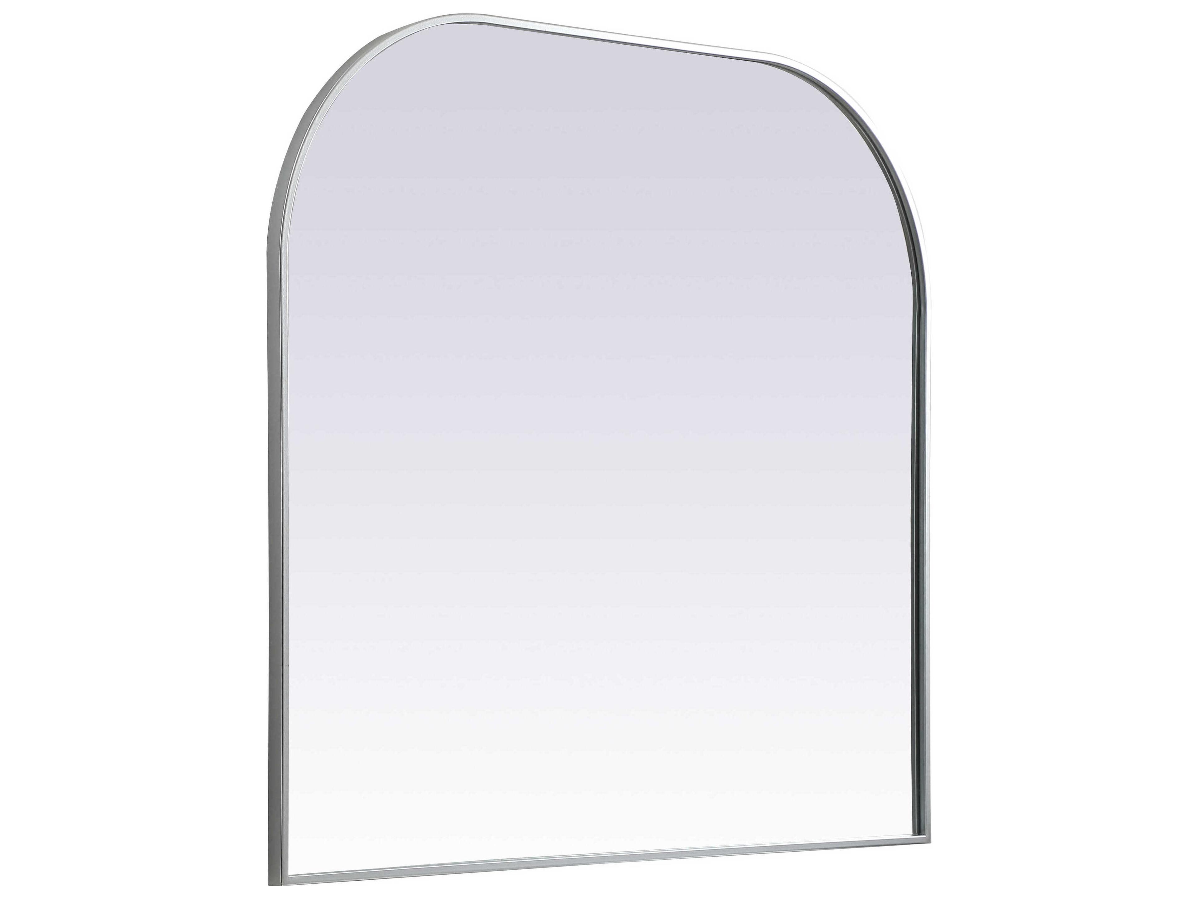 Elegant Lighting Blaire Silver Arch Wall Mirror