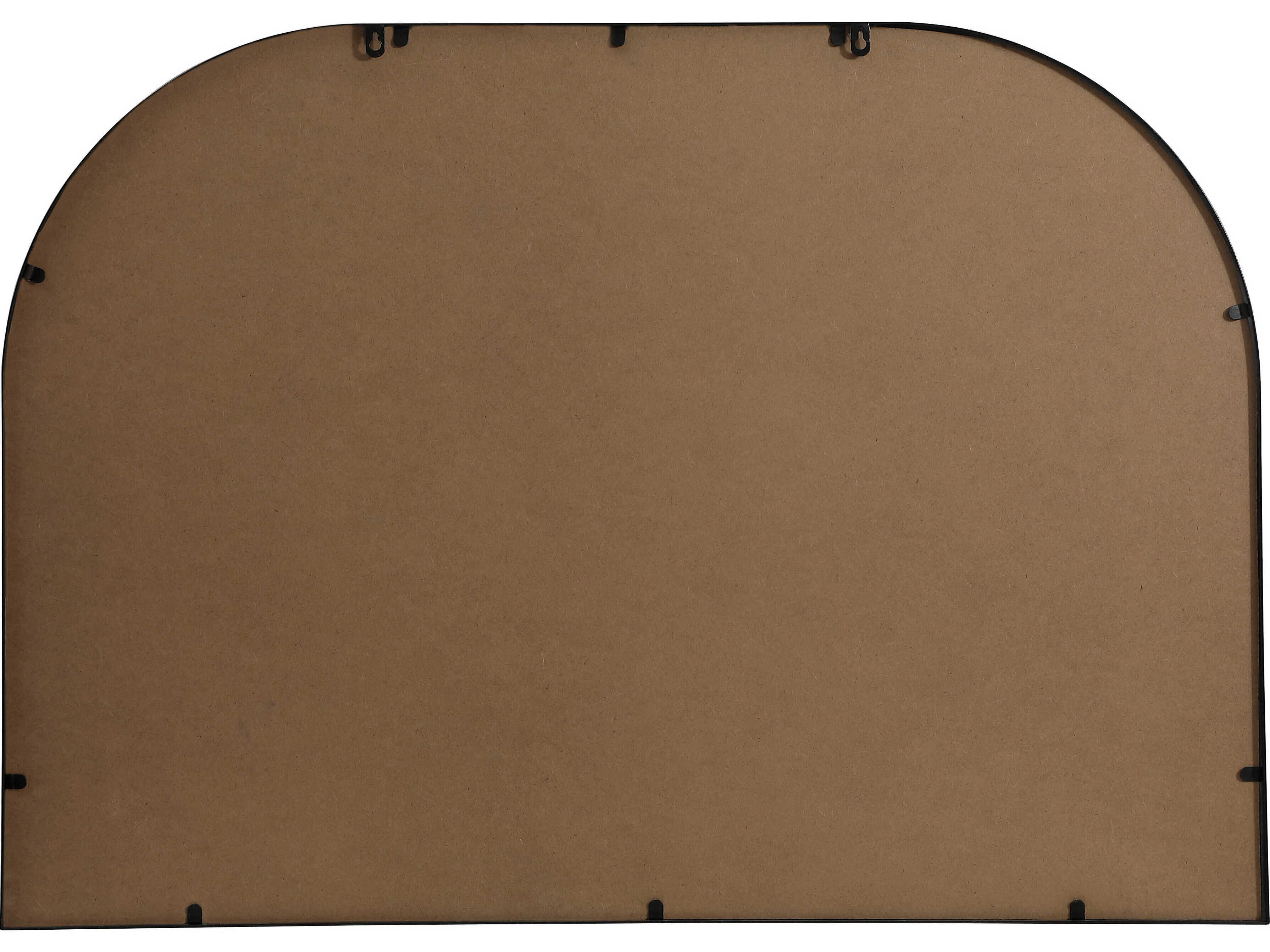 Elegant Lighting Blaire Black Arch Wall Mirror