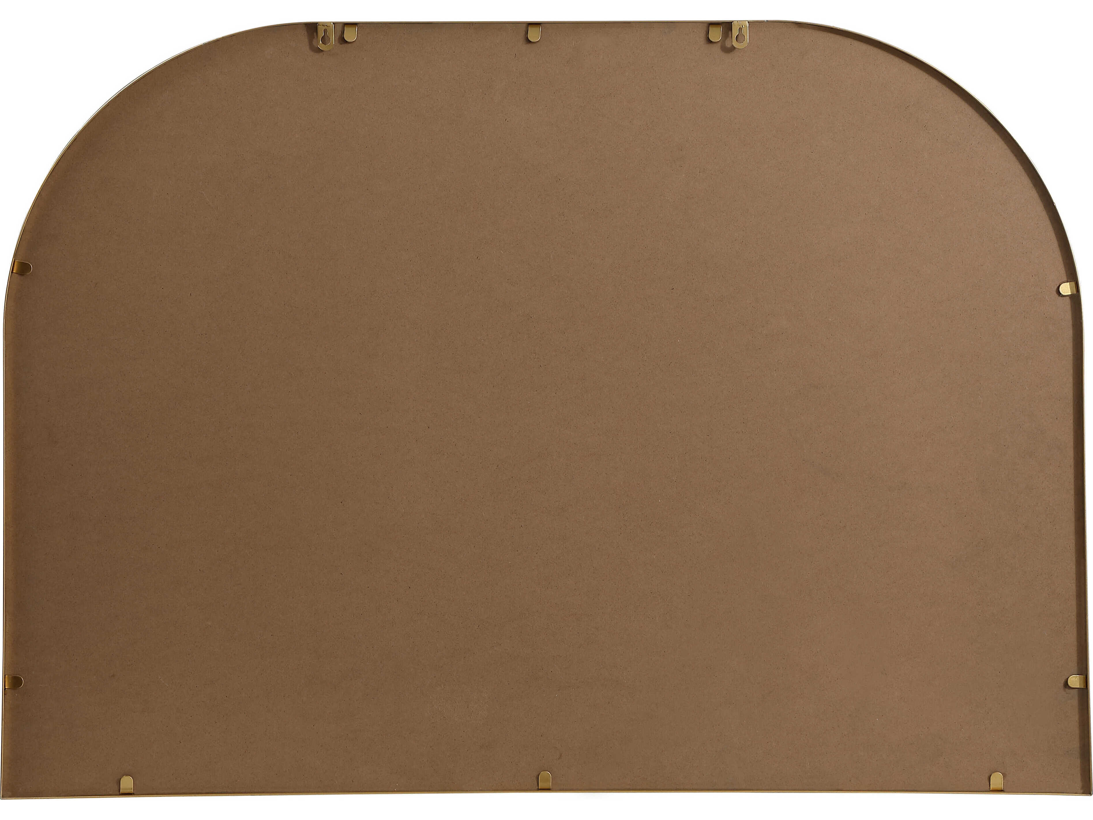 Elegant Lighting Blaire Brass Arch Wall Mirror