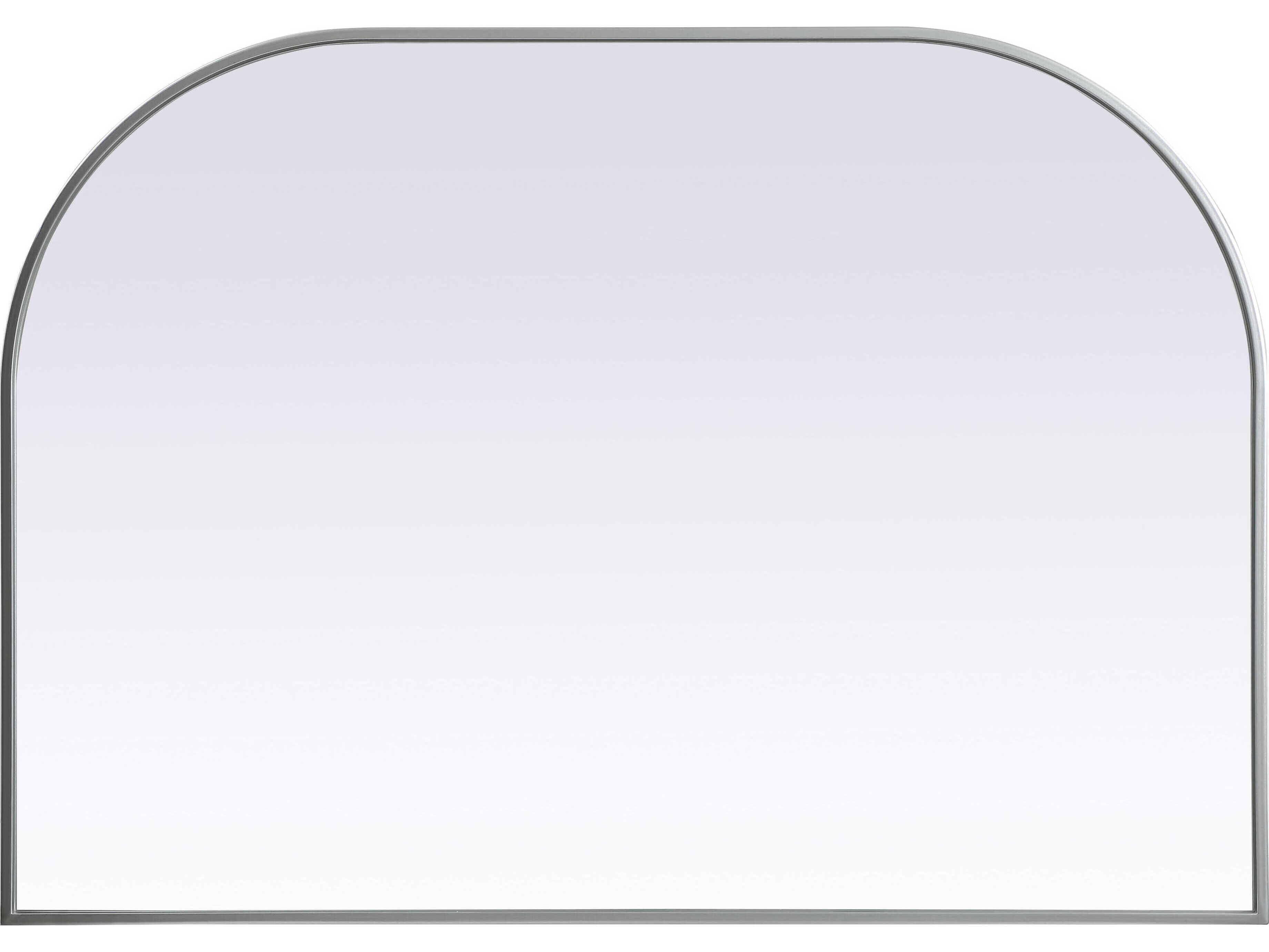 Elegant Lighting Blaire Silver Arch Wall Mirror