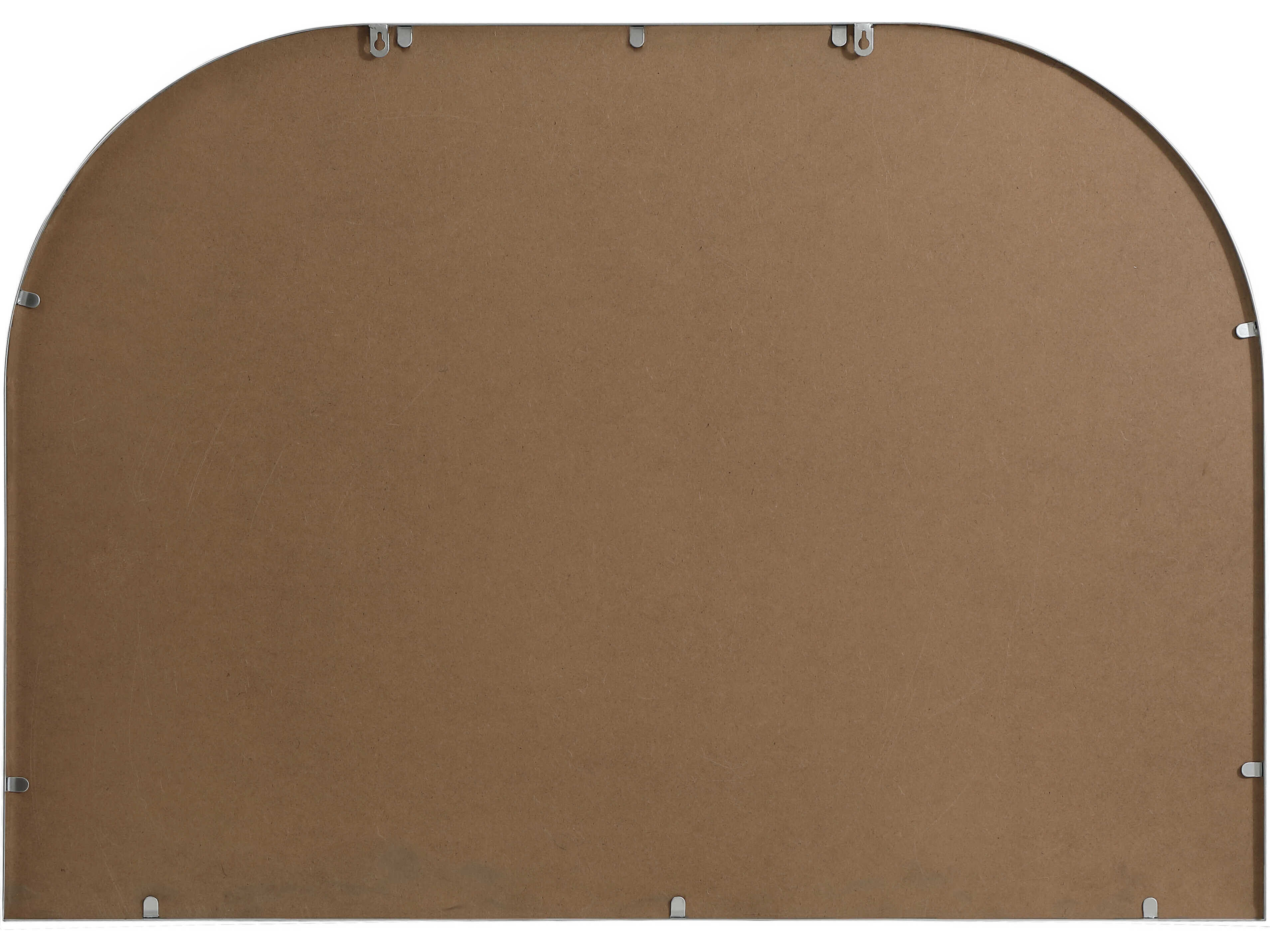 Elegant Lighting Blaire Silver Arch Wall Mirror