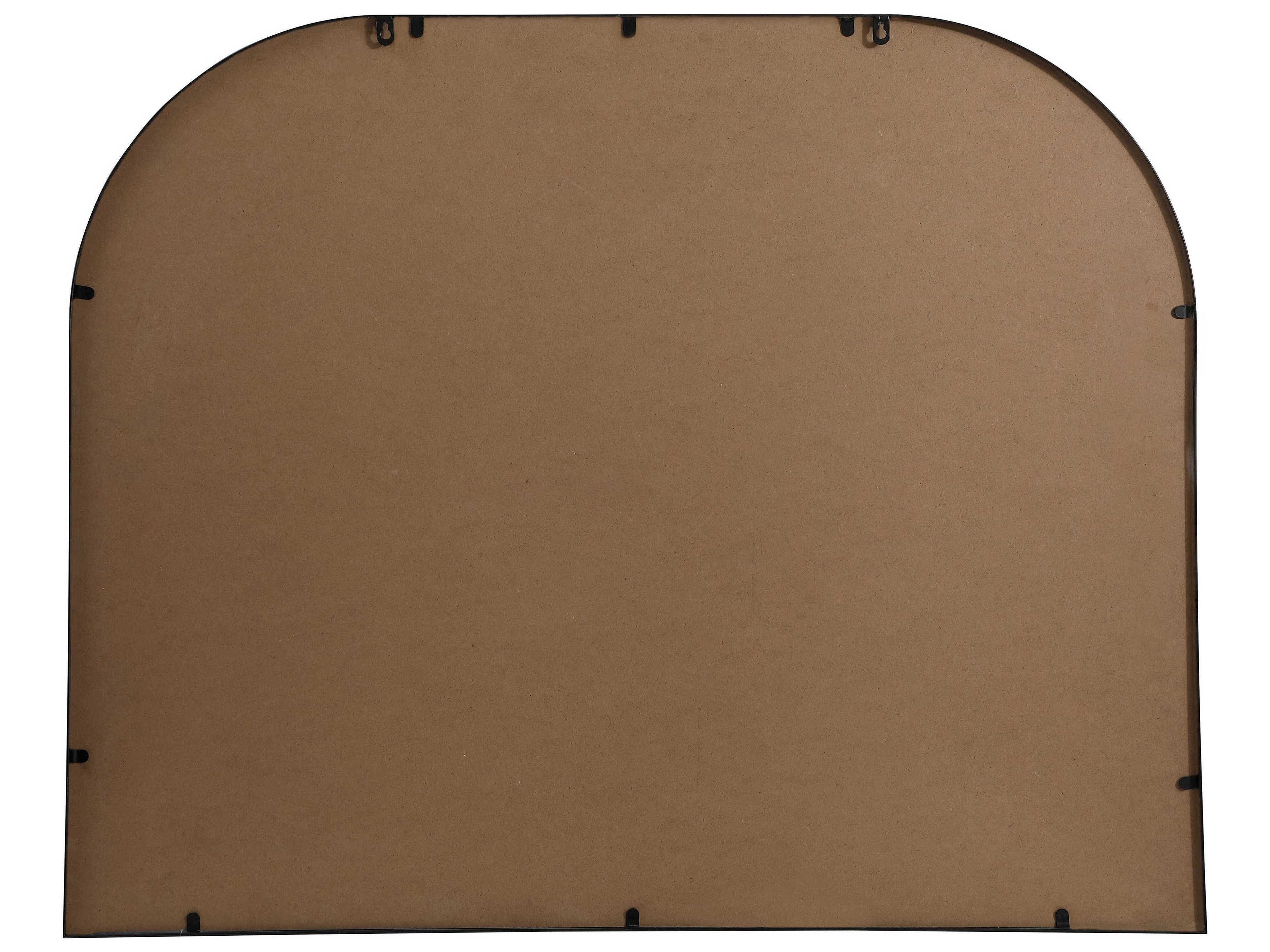 Elegant Lighting Blaire Black Arch Wall Mirror