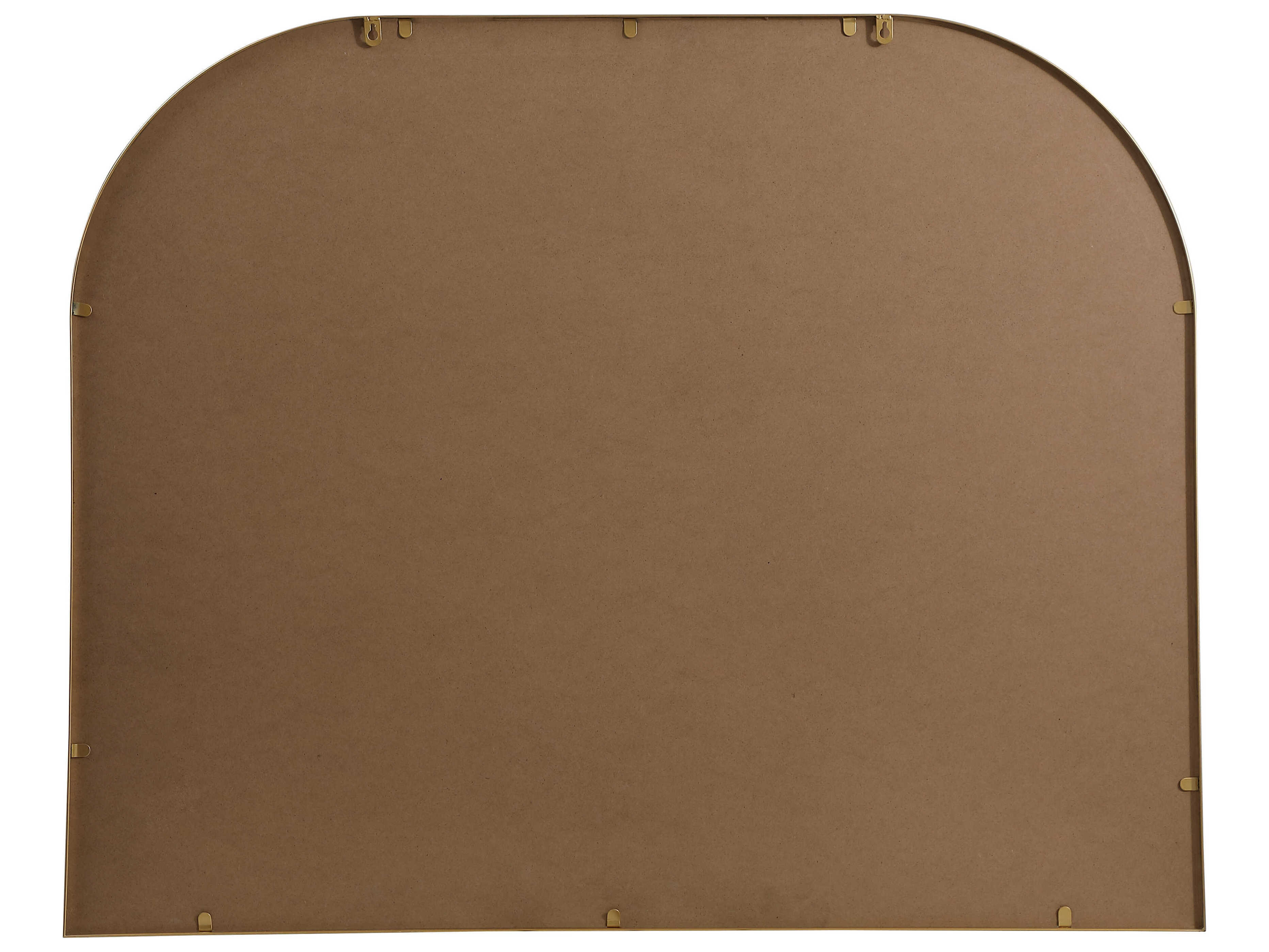 Elegant Lighting Blaire Brass Arch Wall Mirror