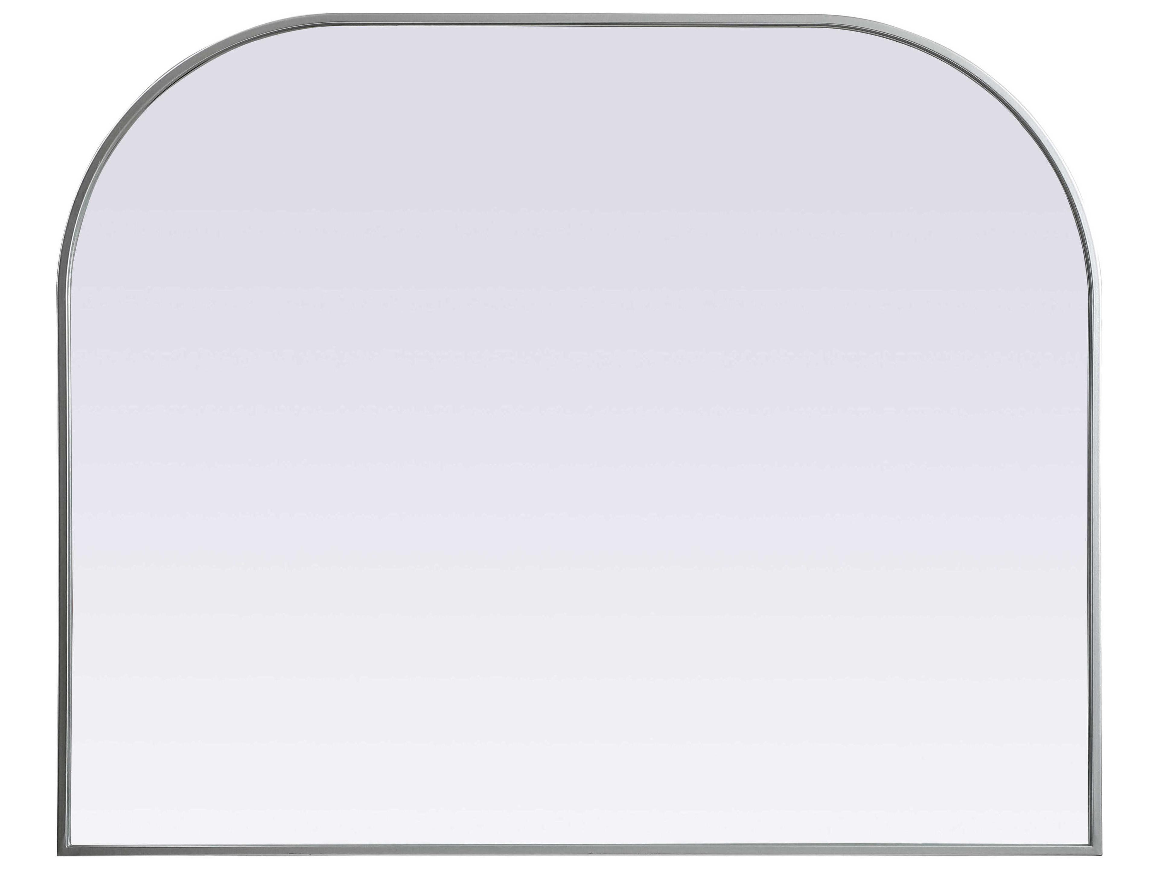 Elegant Lighting Blaire Silver Arch Wall Mirror