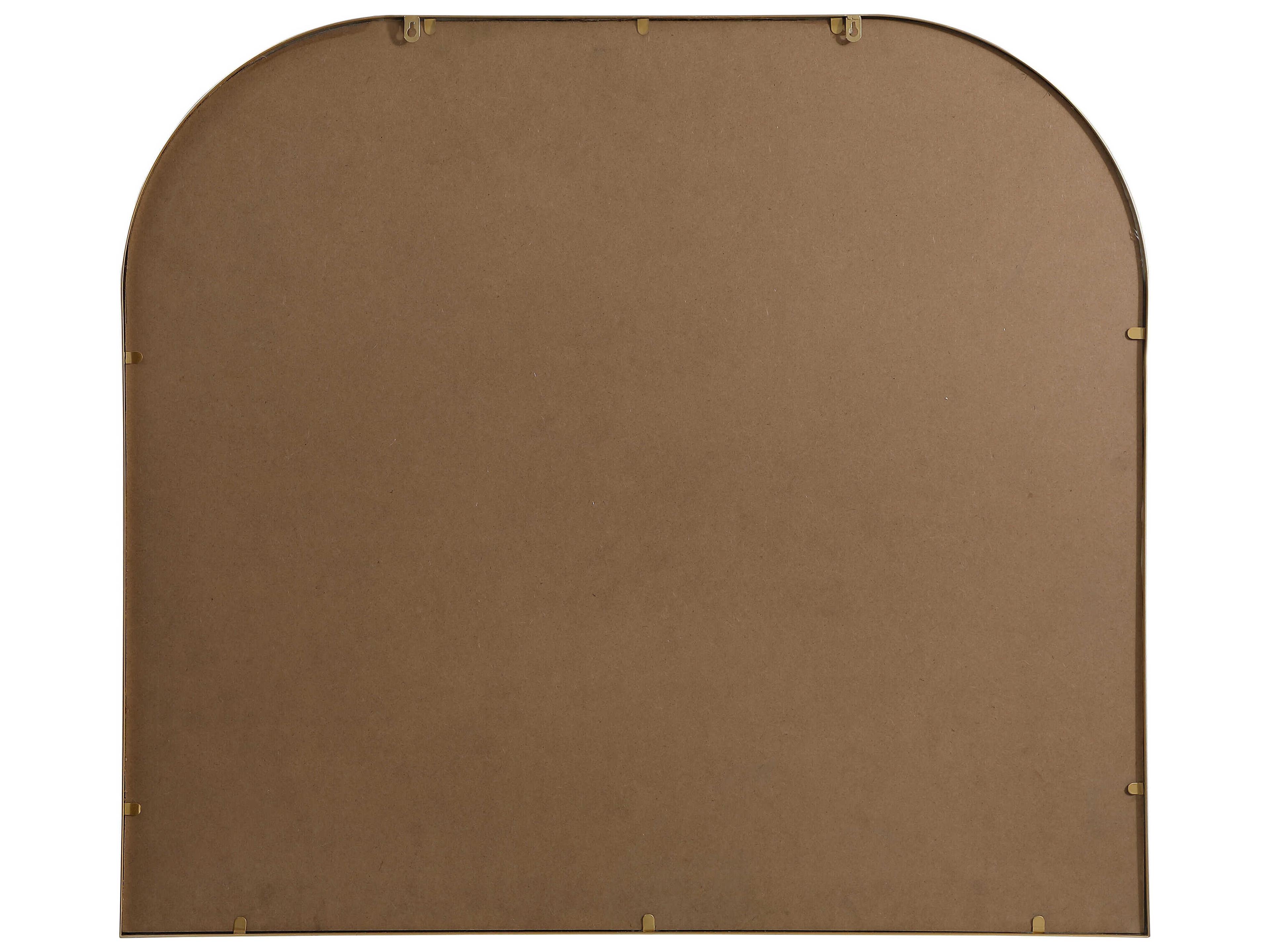 Elegant Lighting Blaire Brass Arch Wall Mirror