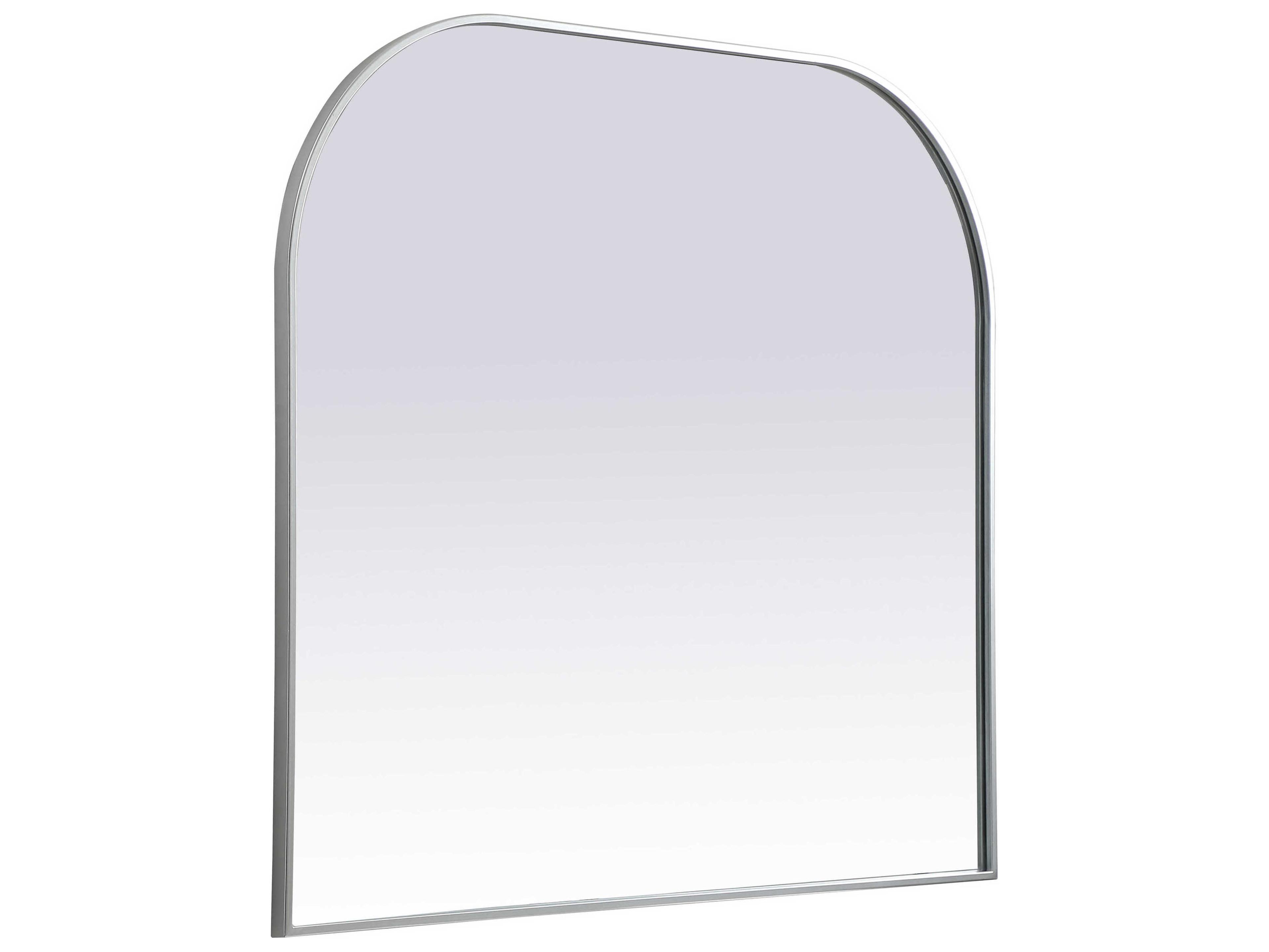 Elegant Lighting Blaire Silver Arch Wall Mirror