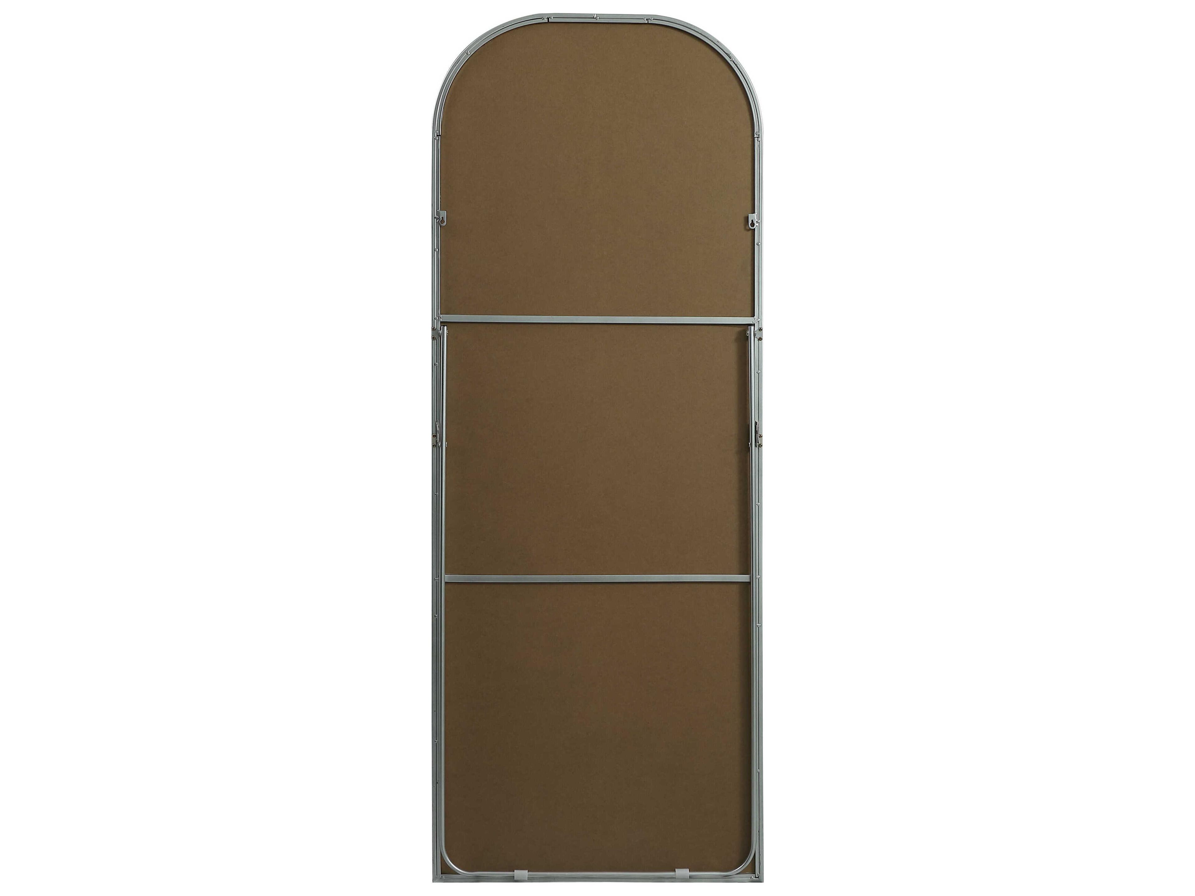 Elegant Lighting Blaire Silver Arch Floor Mirror