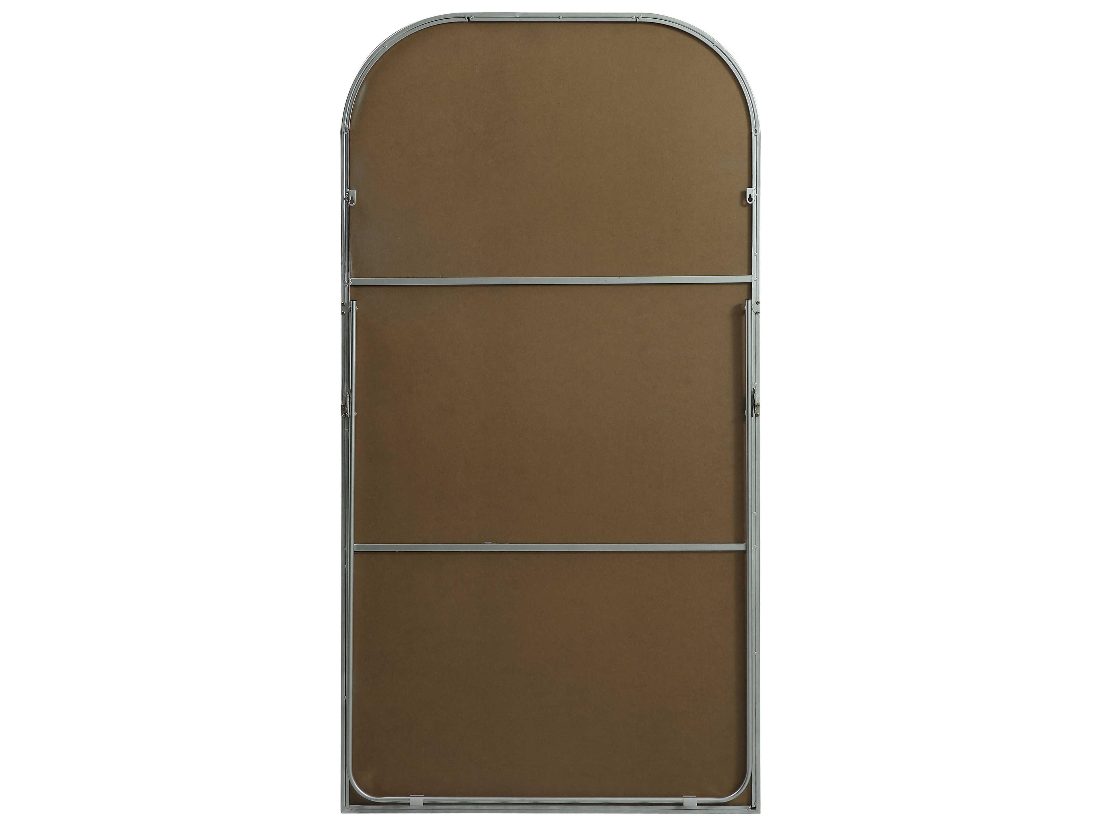 Elegant Lighting Blaire Silver Arch Floor Mirror