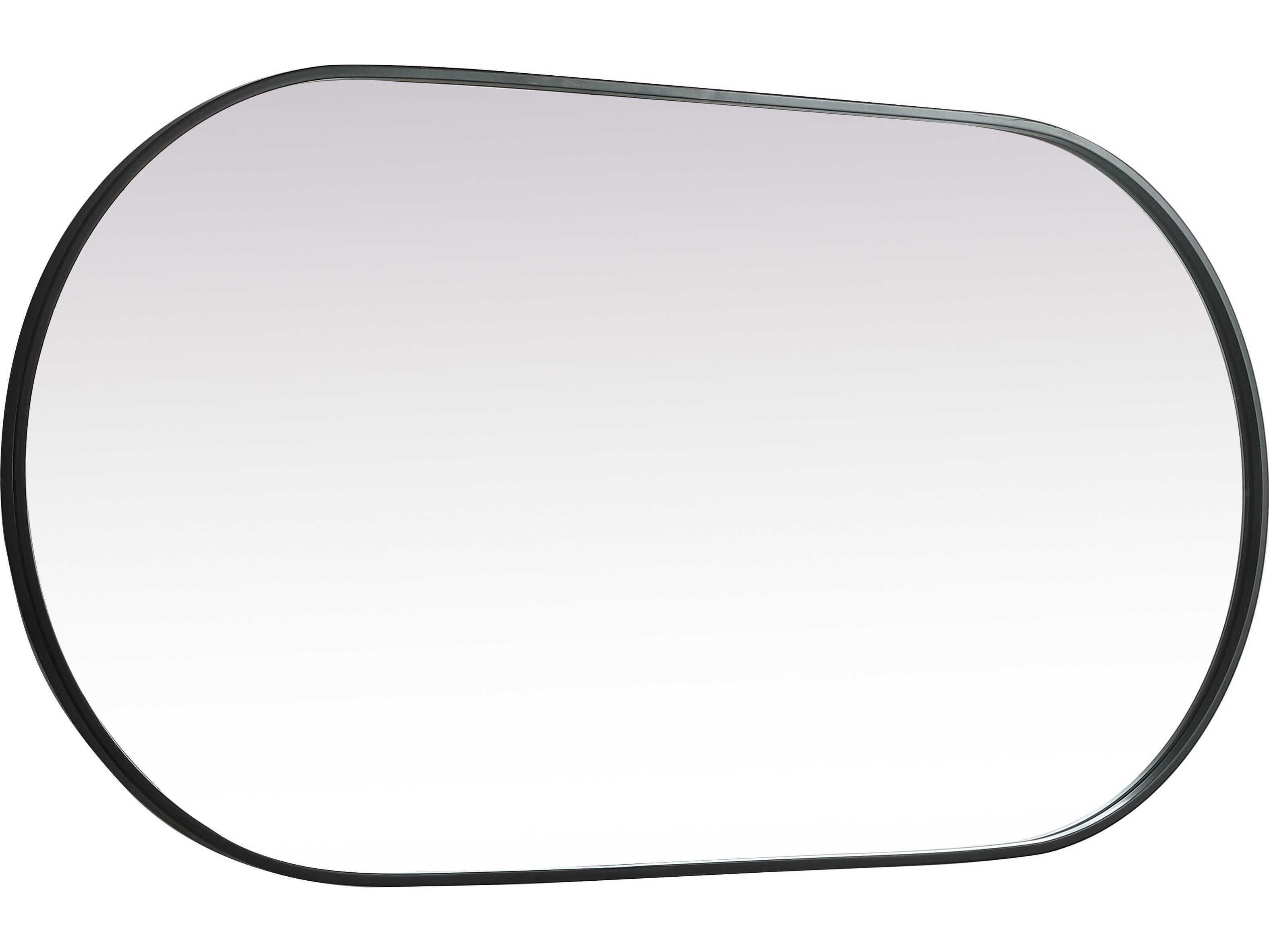 Elegant Lighting Asha Oval Wall Mirror