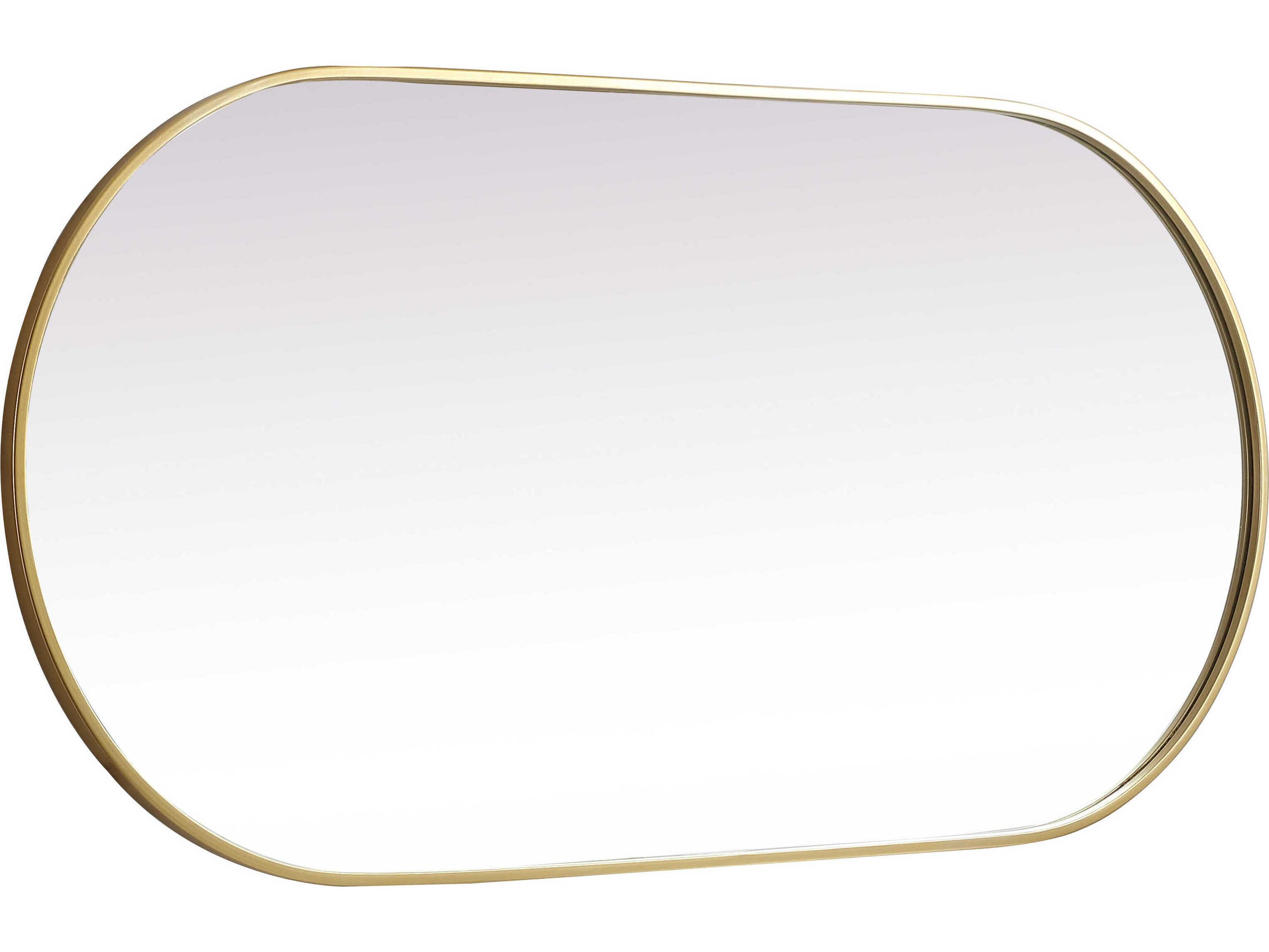 Elegant Lighting Asha Oval Wall Mirror