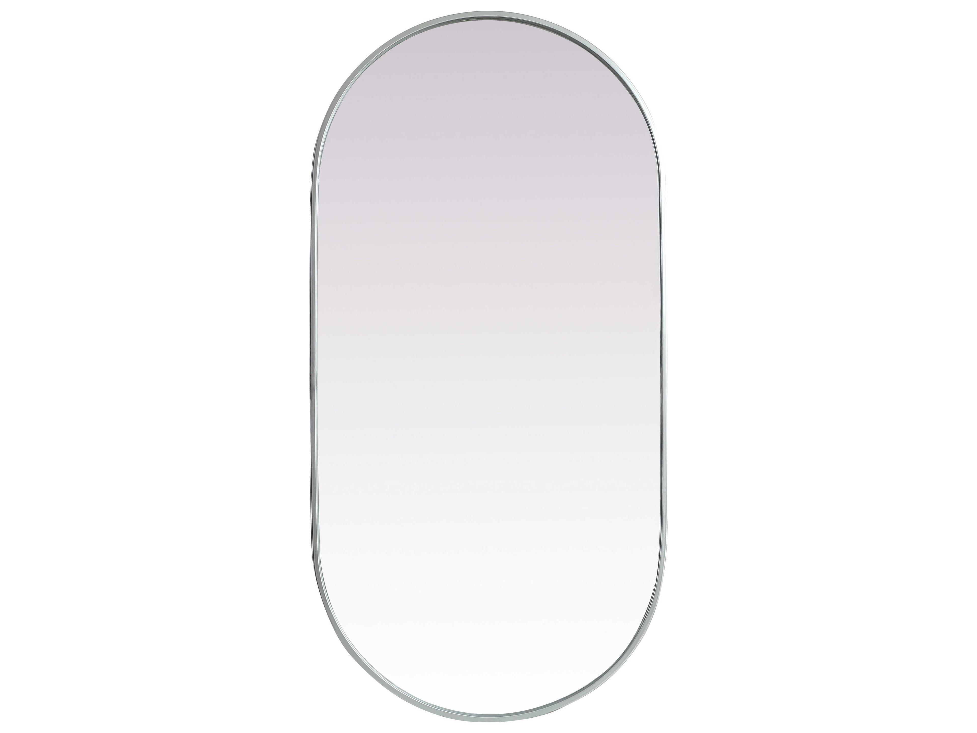 Elegant Lighting Asha Oval Wall Mirror