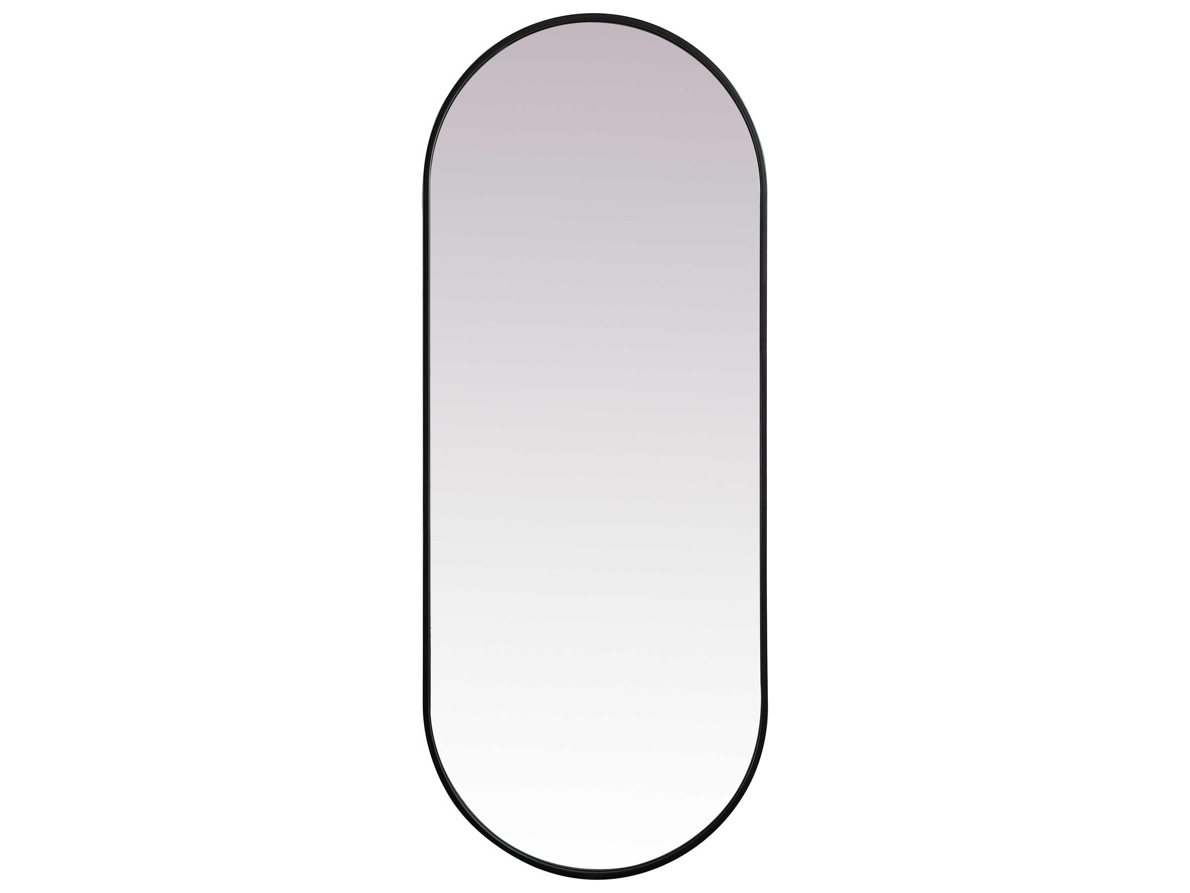 Elegant Lighting Asha Oval Wall Mirror