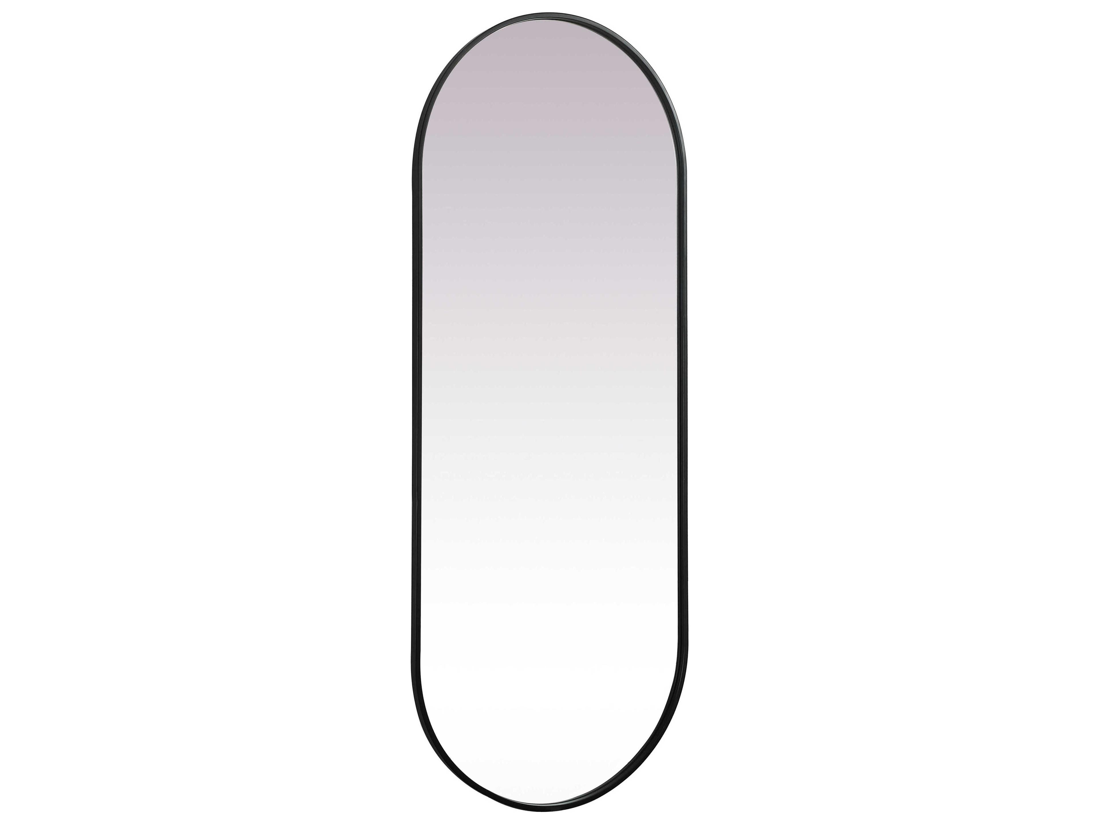 Elegant Lighting Asha Oval Wall Mirror