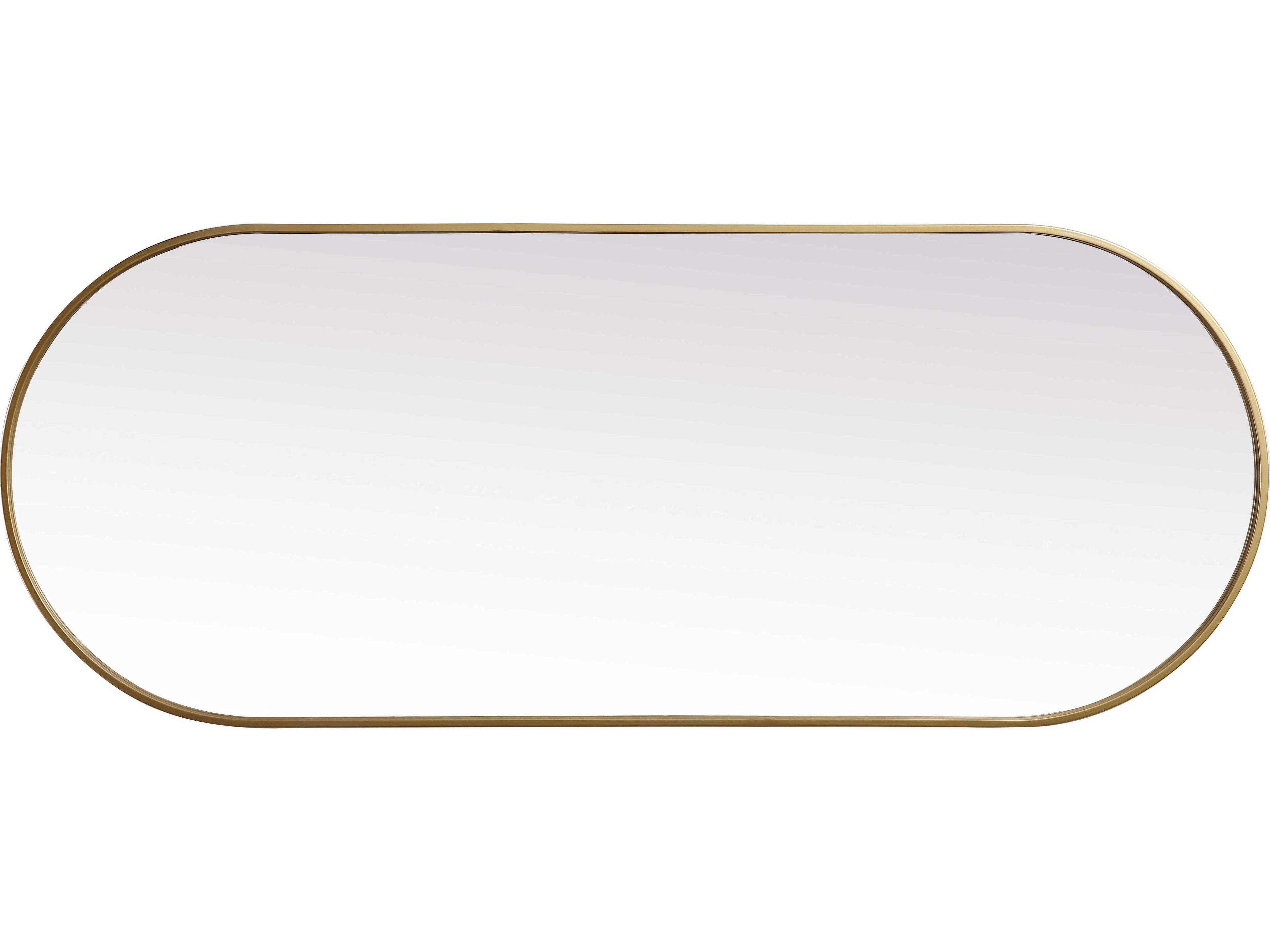 Elegant Lighting Asha Oval Wall Mirror