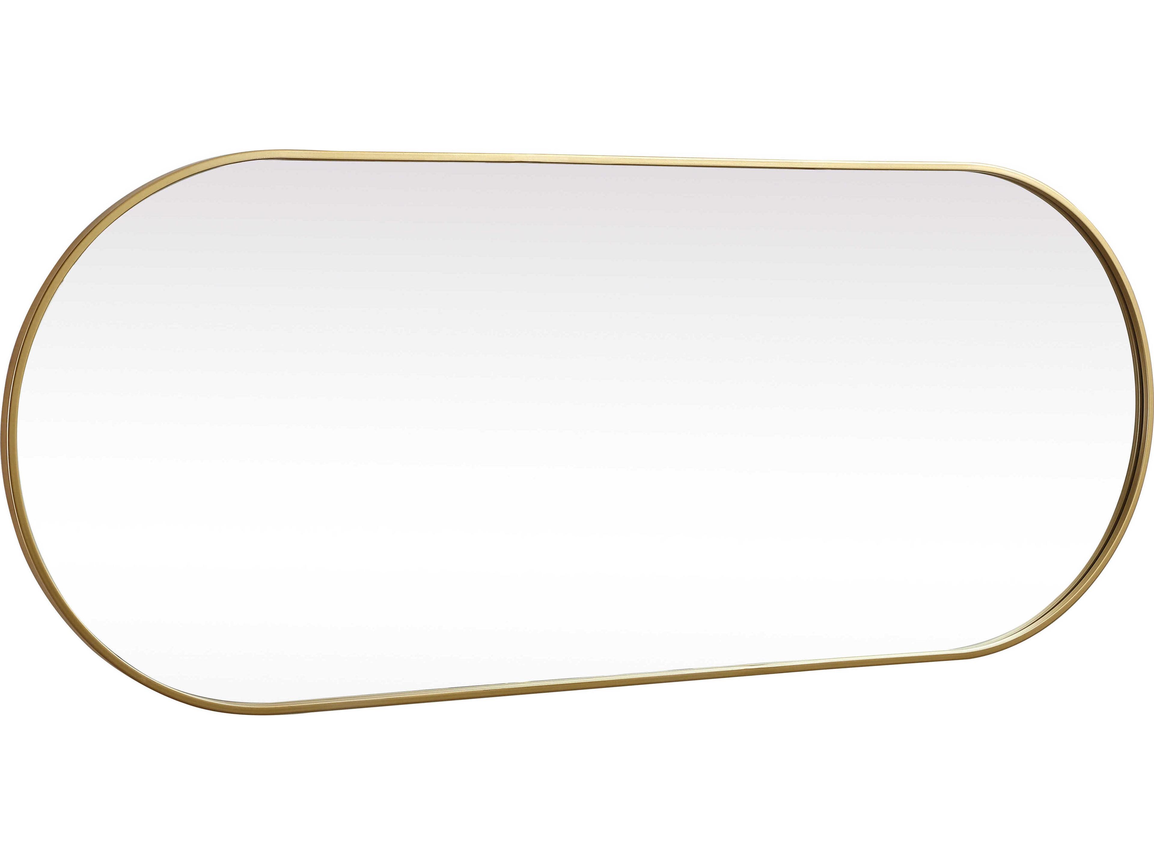 Elegant Lighting Asha Oval Wall Mirror