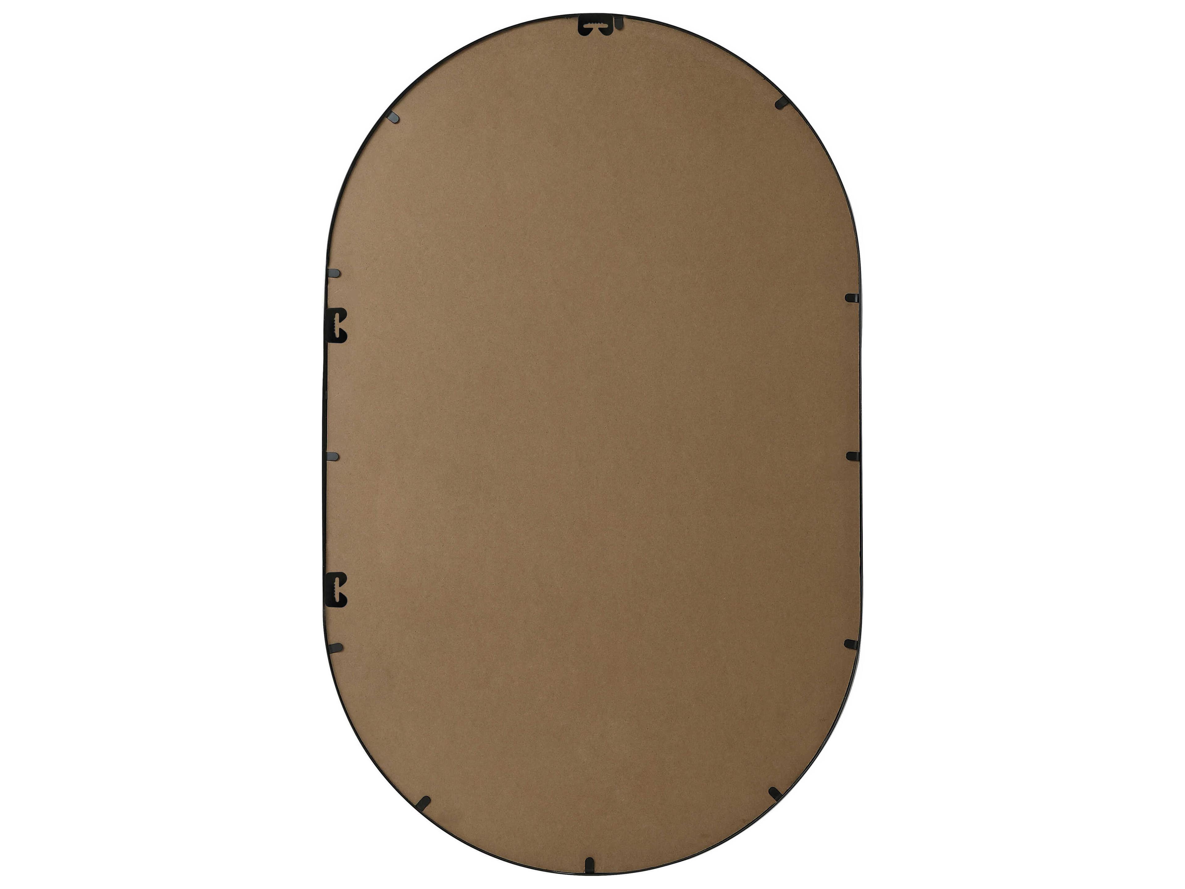 Elegant Lighting Asha Oval Wall Mirror
