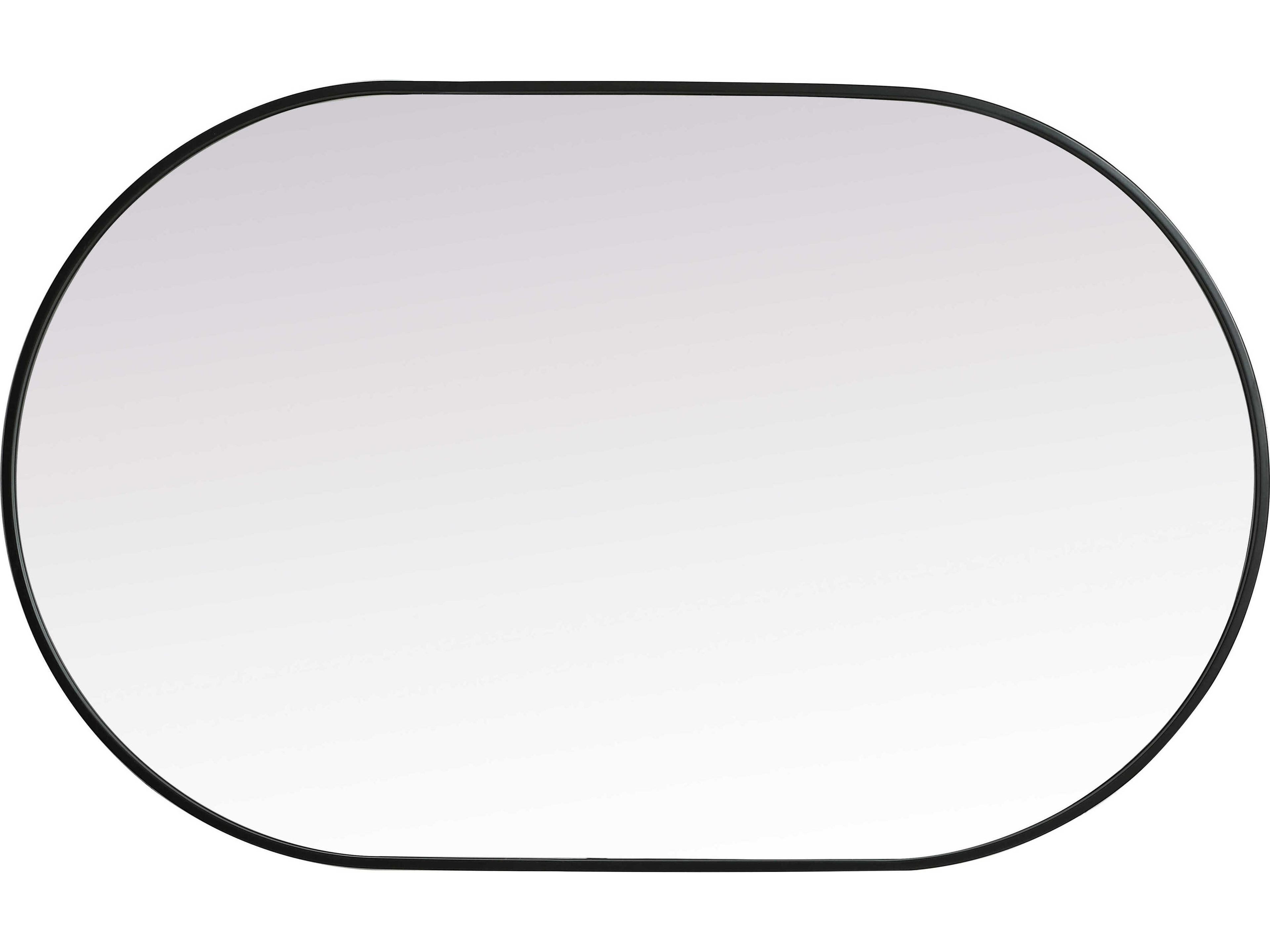 Elegant Lighting Asha Oval Wall Mirror