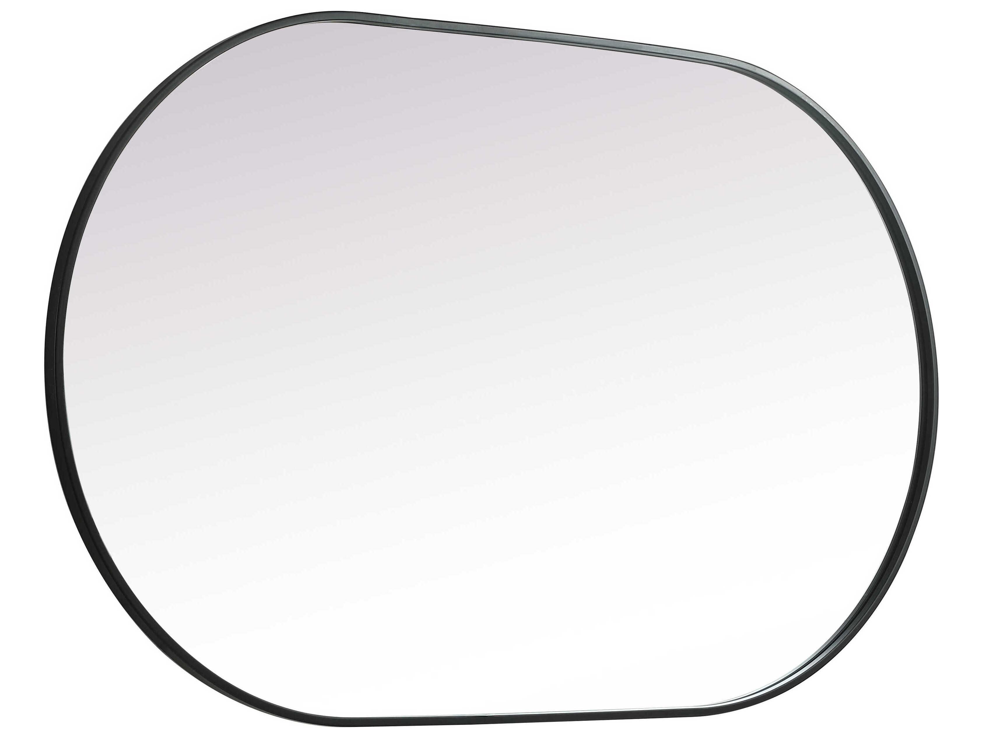 Elegant Lighting Asha Oval Wall Mirror