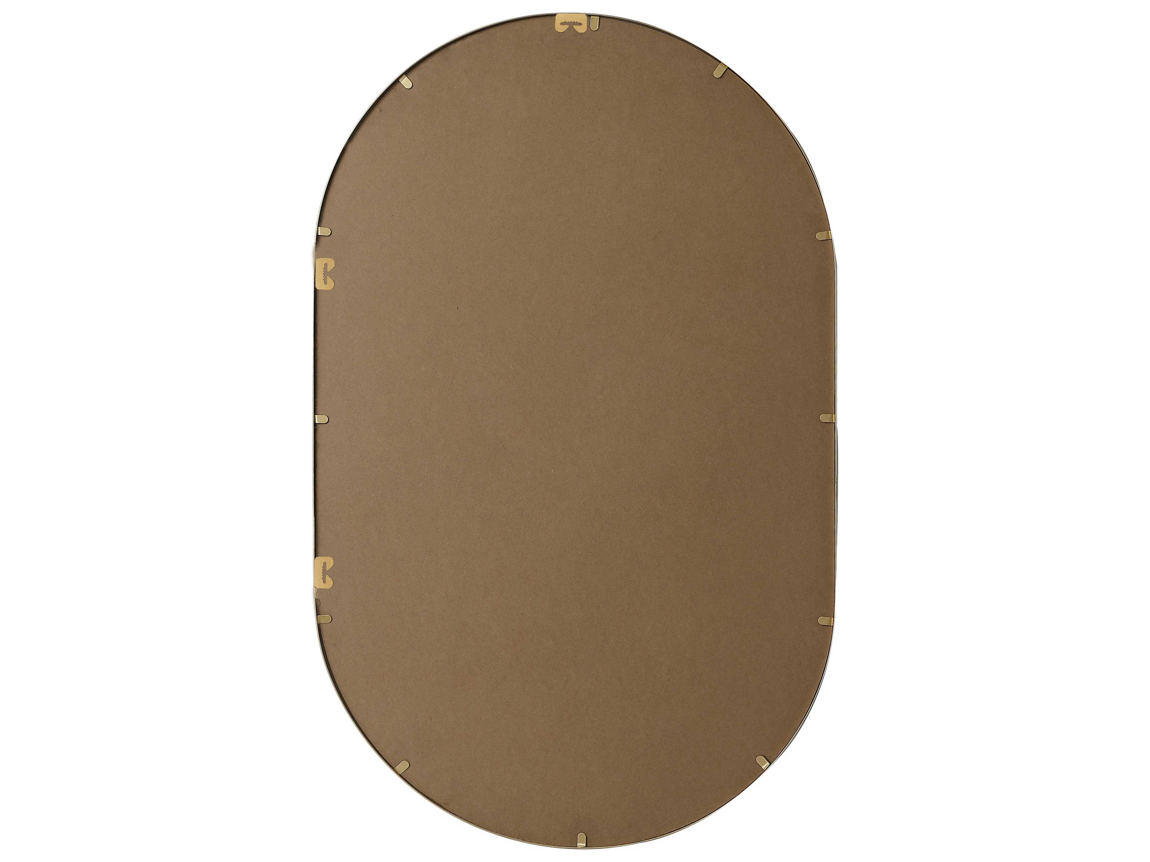 Elegant Lighting Asha Oval Wall Mirror