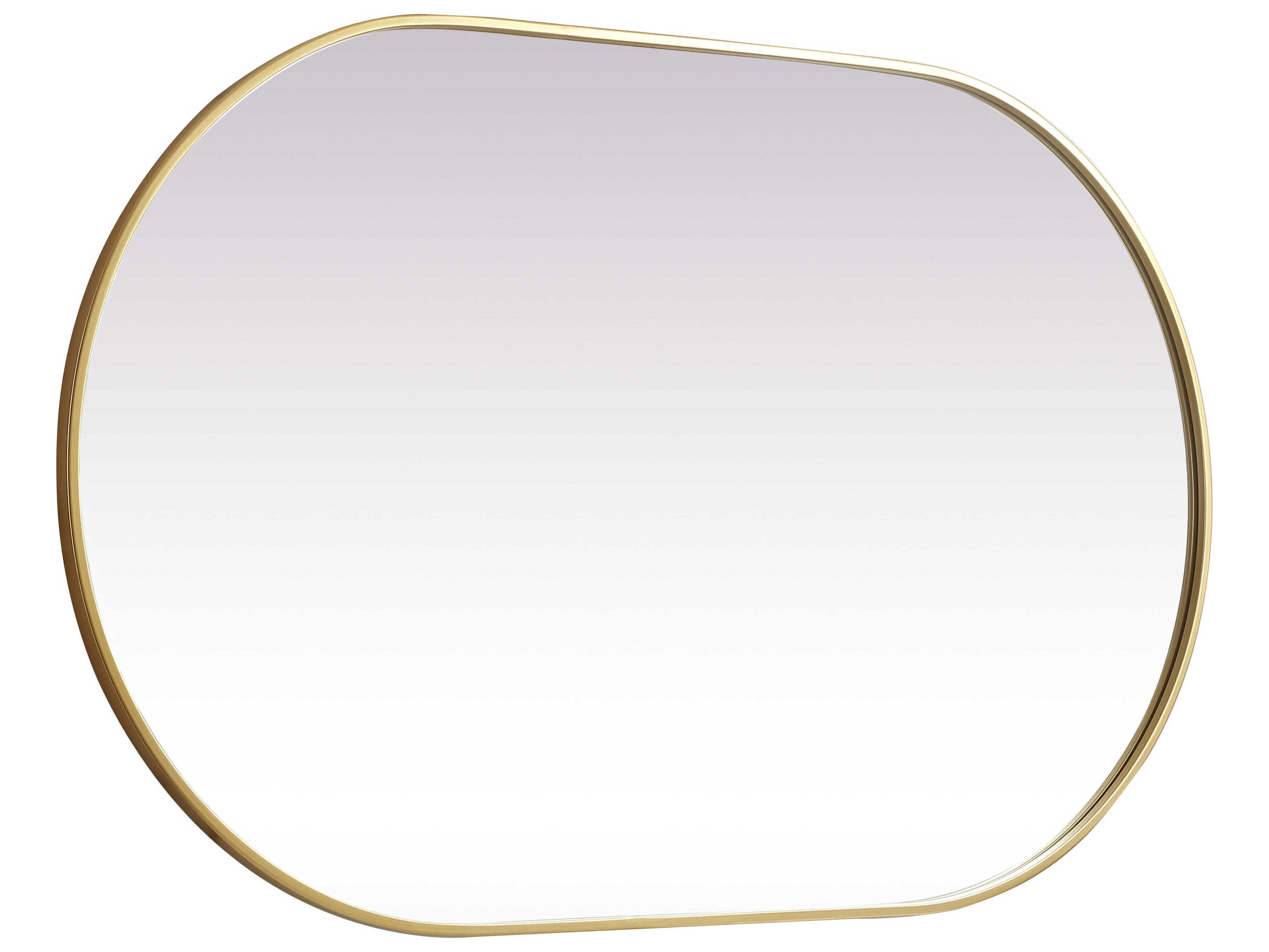 Elegant Lighting Asha Oval Wall Mirror