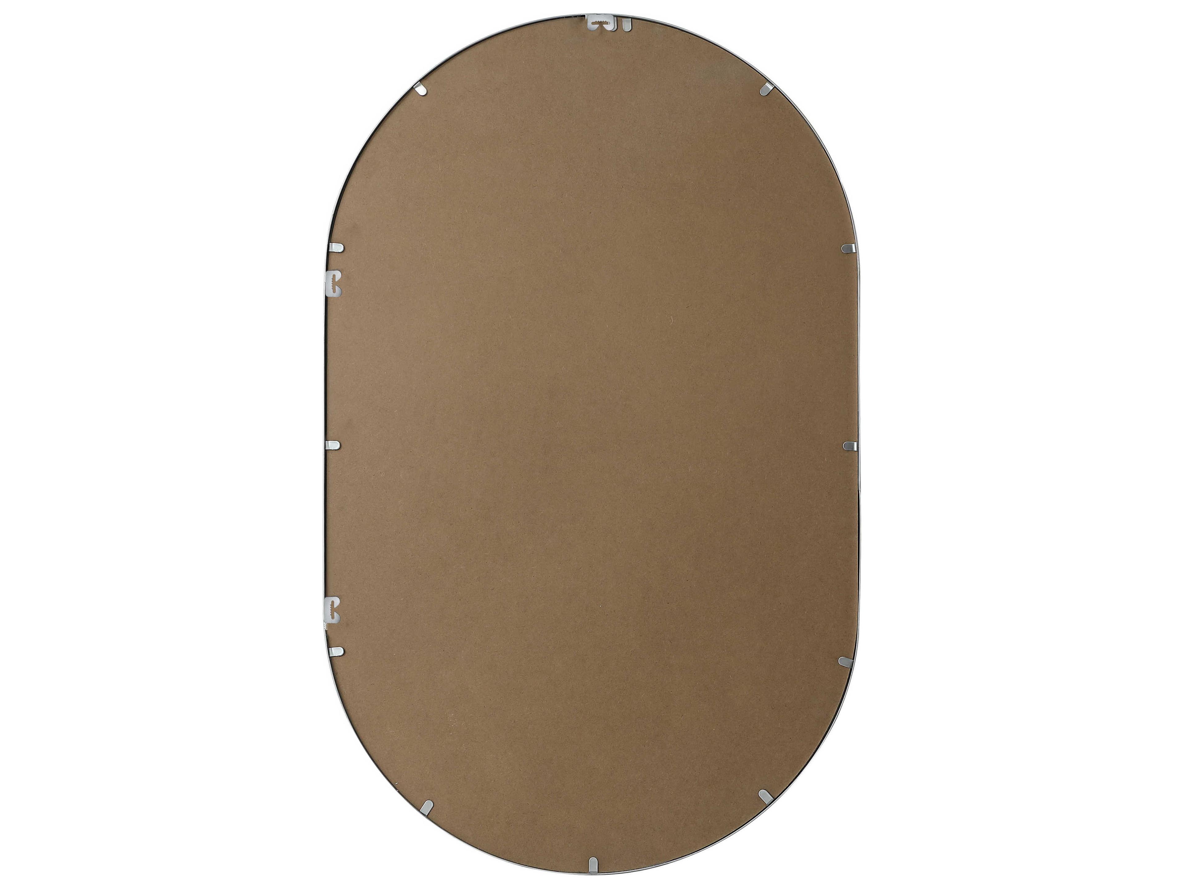 Elegant Lighting Asha Oval Wall Mirror