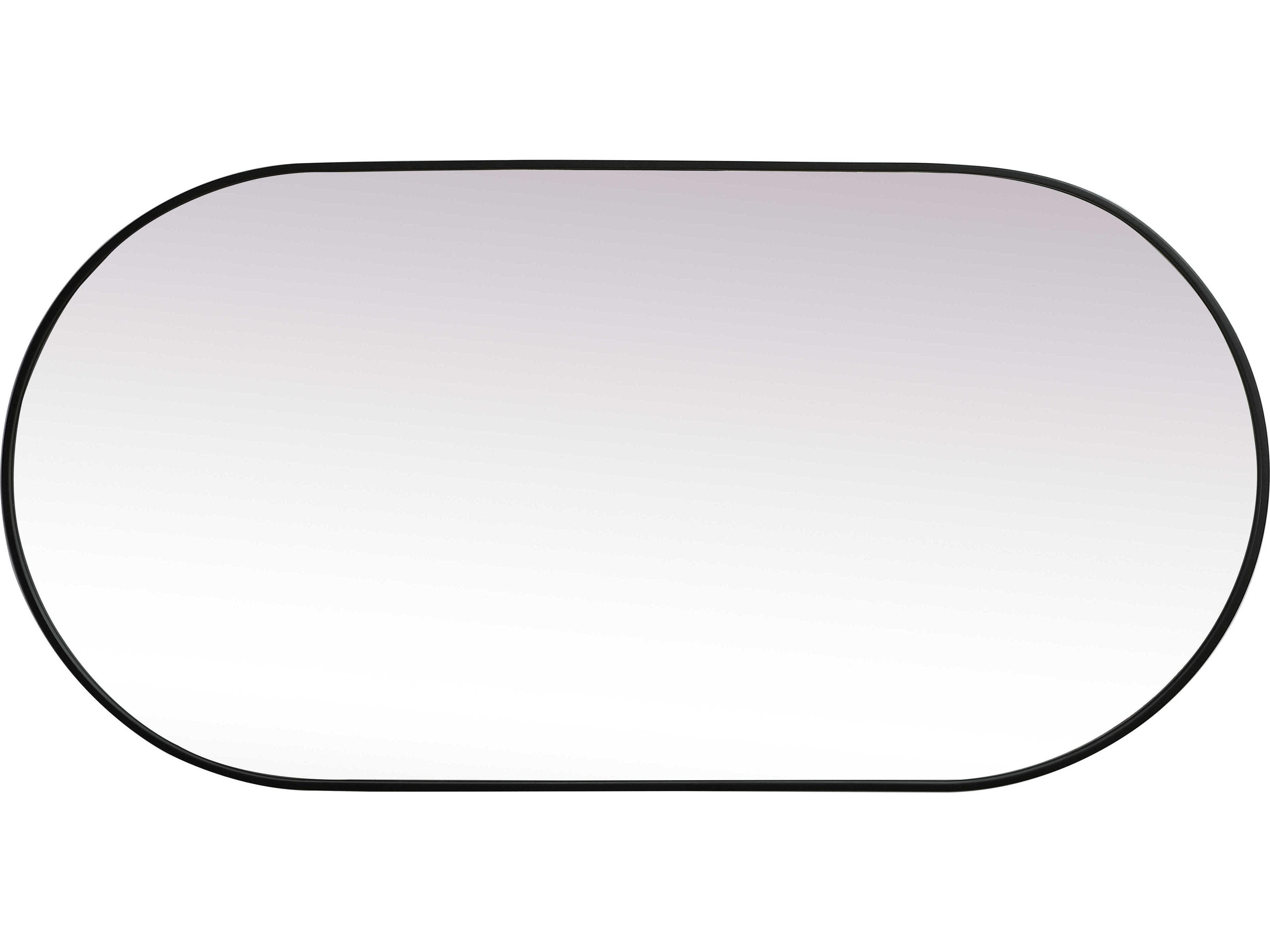 Elegant Lighting Asha Oval Wall Mirror