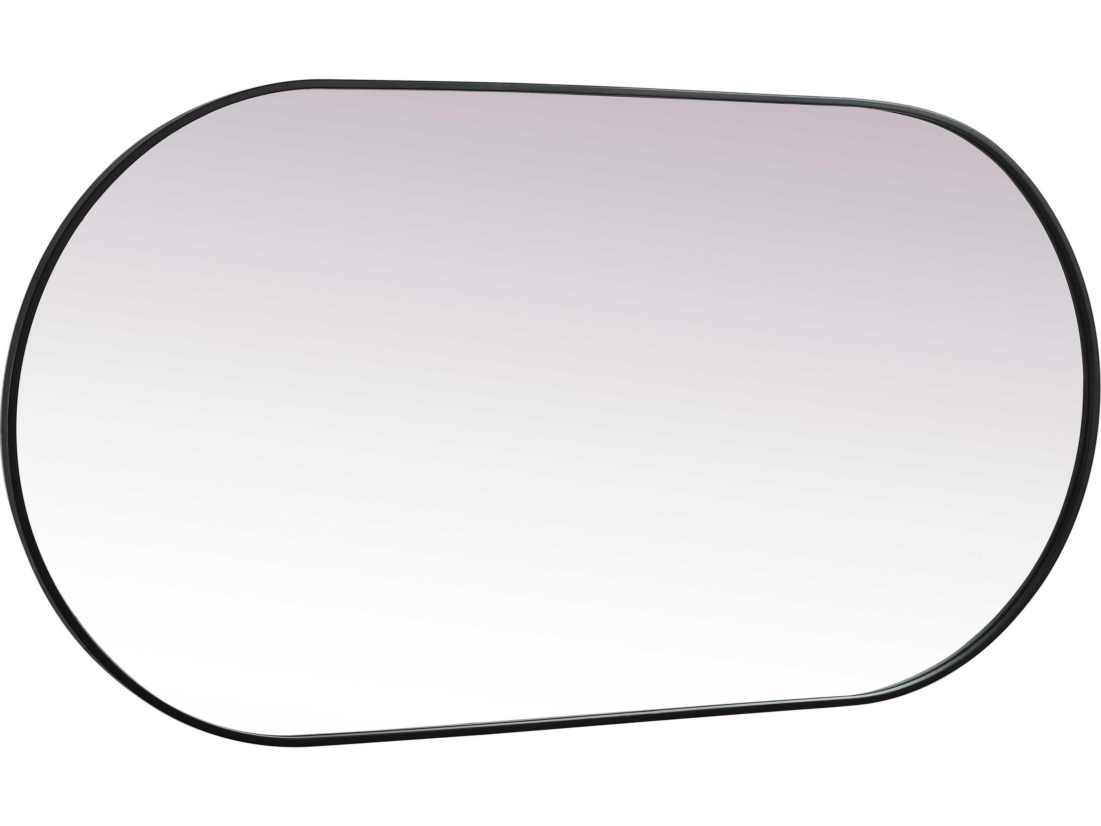 Elegant Lighting Asha Oval Wall Mirror